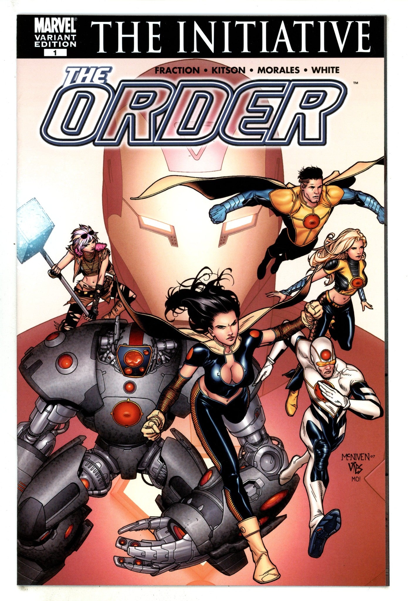 The Order Vol 2 1 High Grade (2007) McNiven Variant 