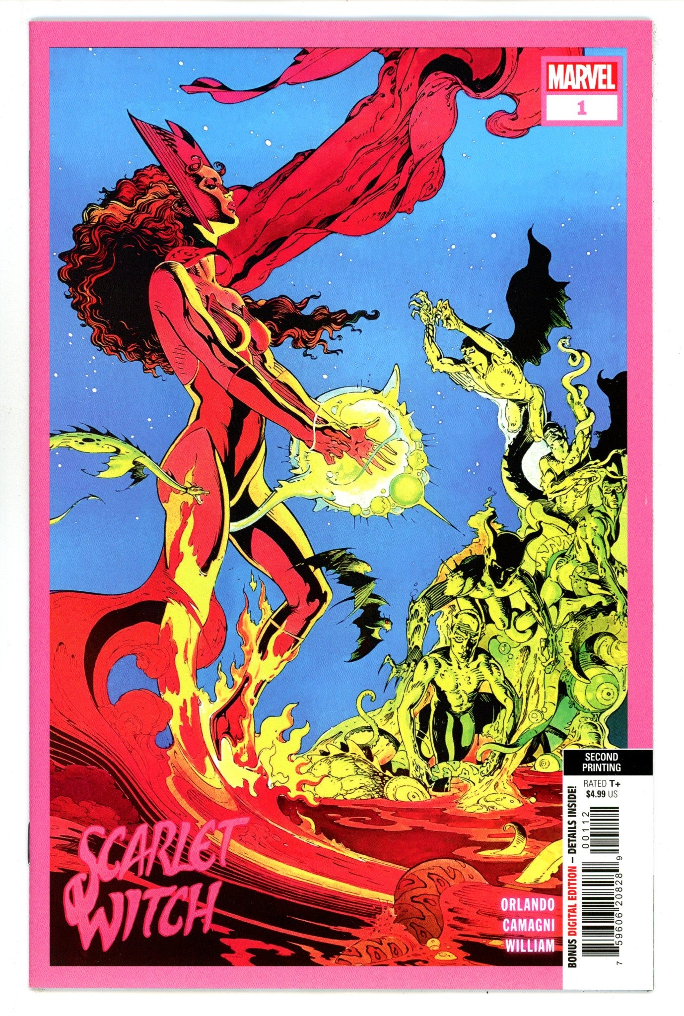 Scarlet Witch Vol 4 1 2Nd Print (2024)