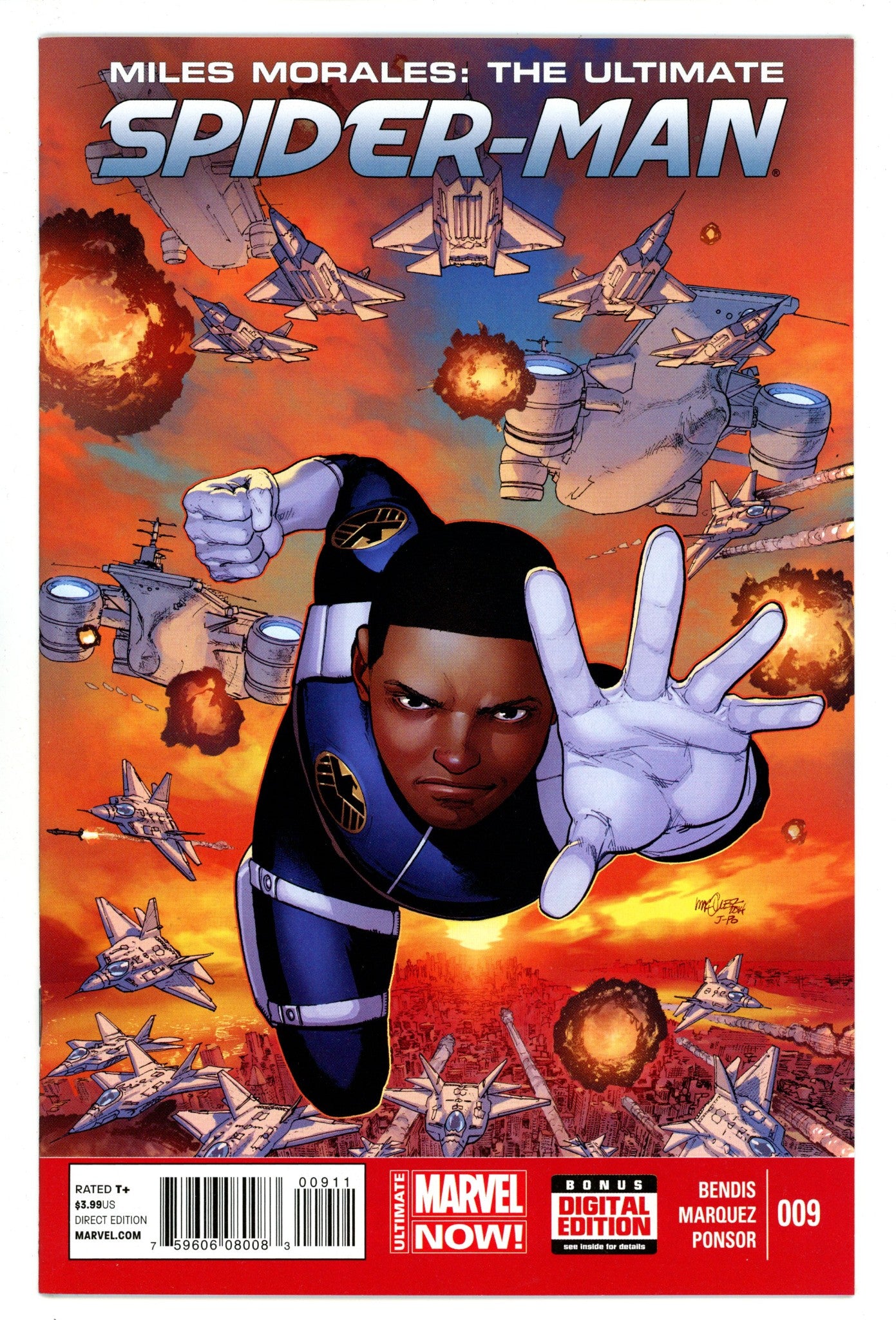 Miles Morales: Ultimate Spider-Man 9 High Grade (2015) 