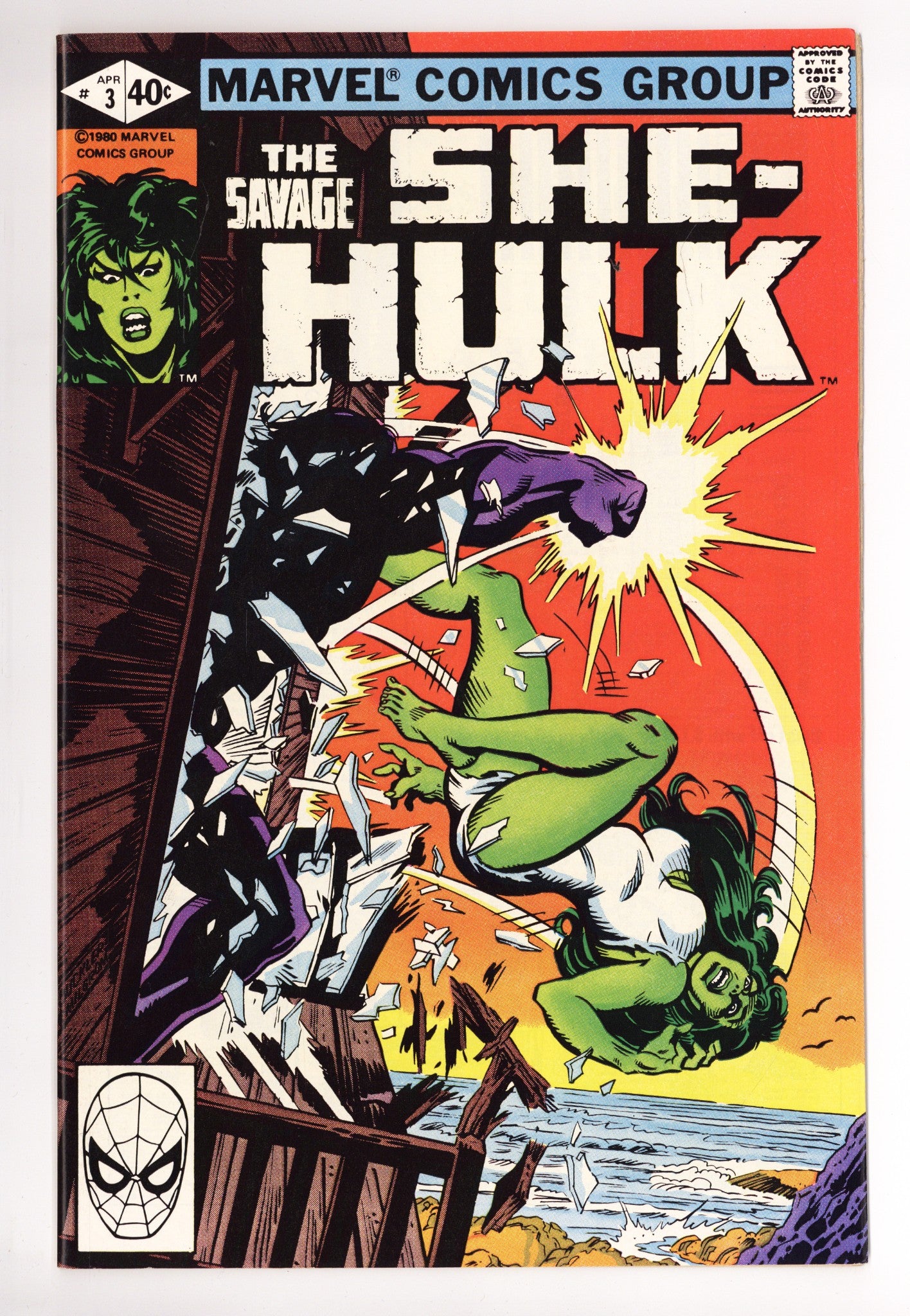The Savage She-Hulk 3 NM- (9.2) (1980) 