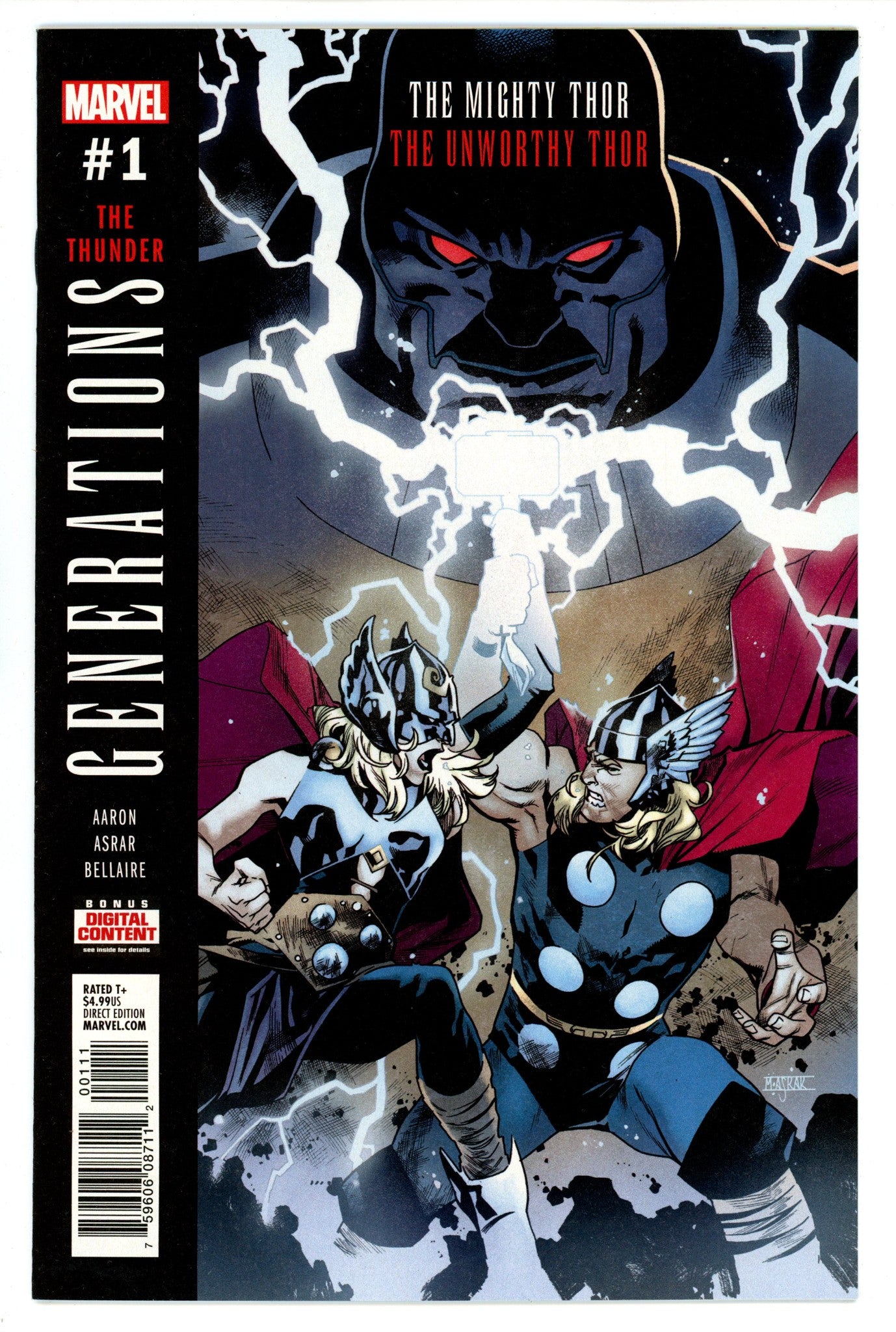 Generations: The Unworthy Thor & The Mighty Thor 1 High Grade (2017) 