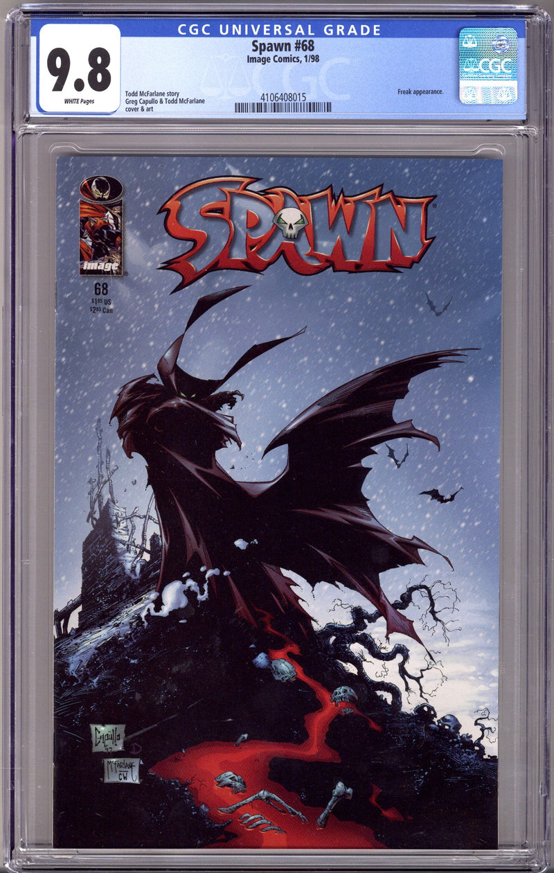 Spawn 68 CGC 9.8 (NM/M) (1998)