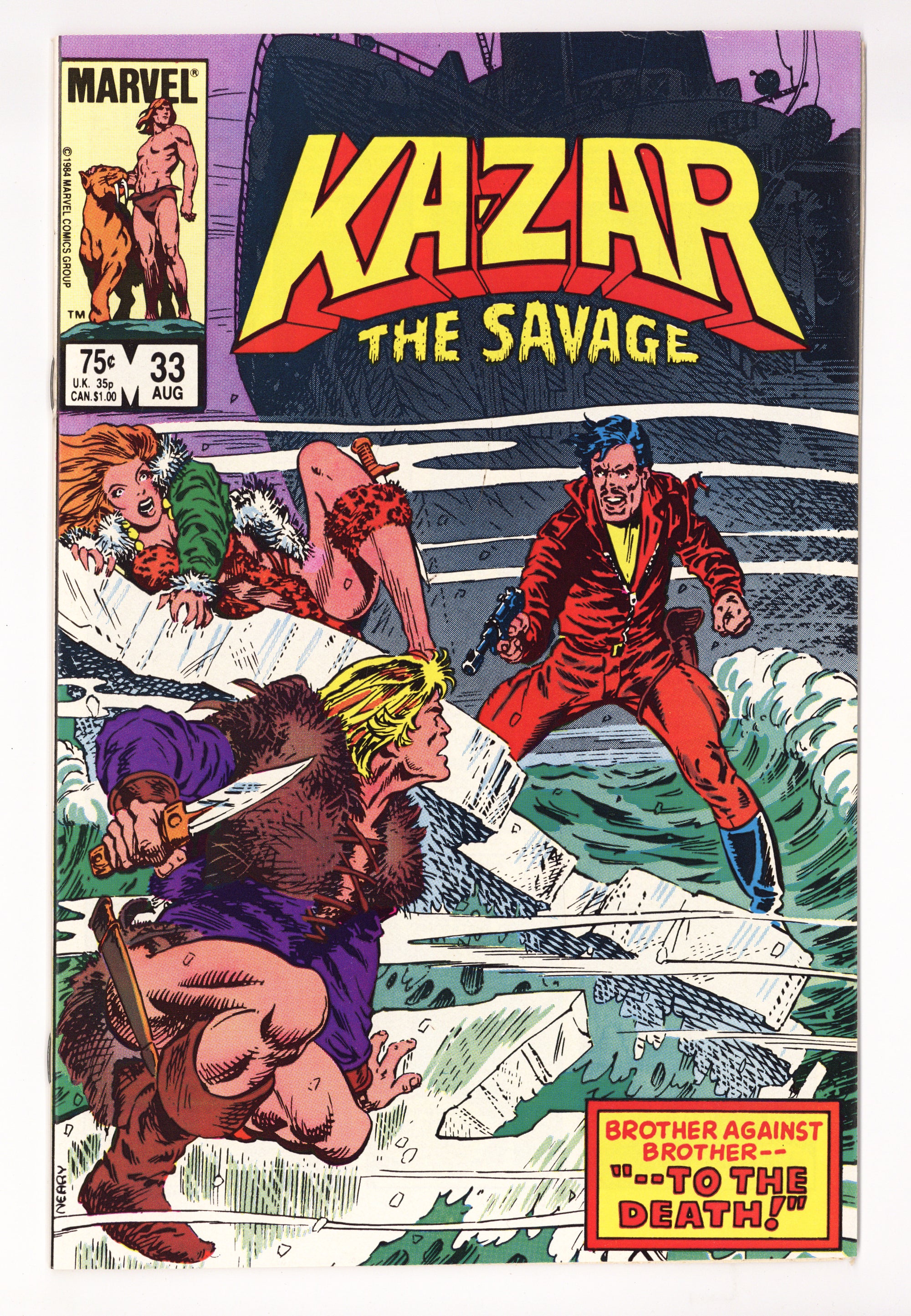 Ka-Zar the Savage Vol 3 33 High Grade (1984) 