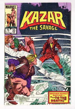 Ka-Zar the Savage Vol 3 33 High Grade (1984)