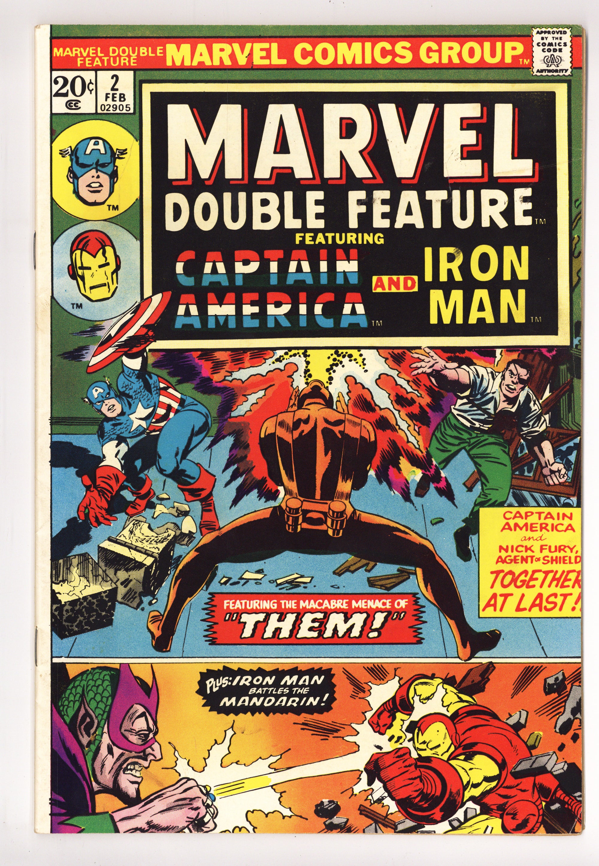 Marvel Double Feature 2 Mid Grade (1974) 