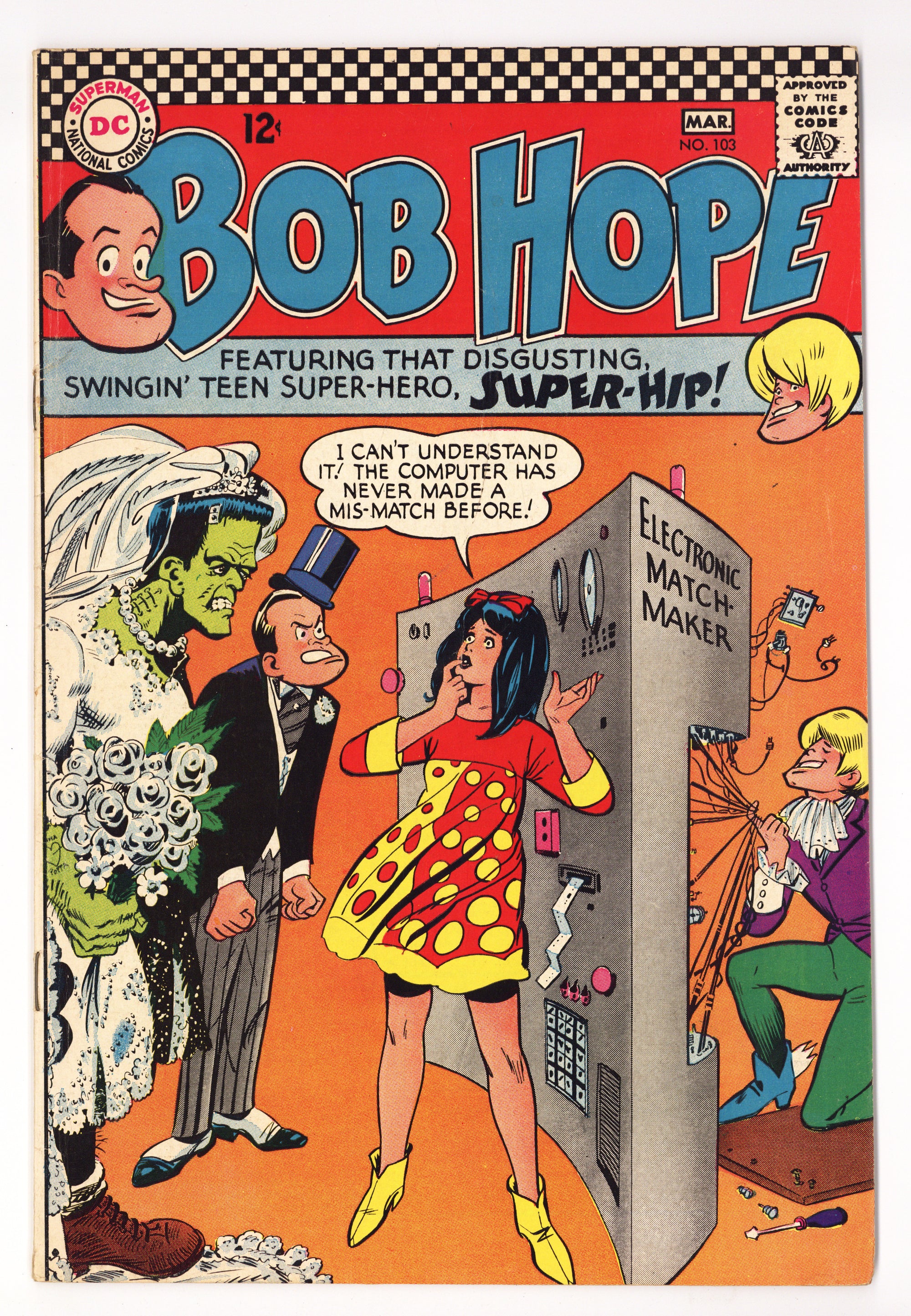 The Adventures of Bob Hope 103 FN- (5.5) (1966) 
