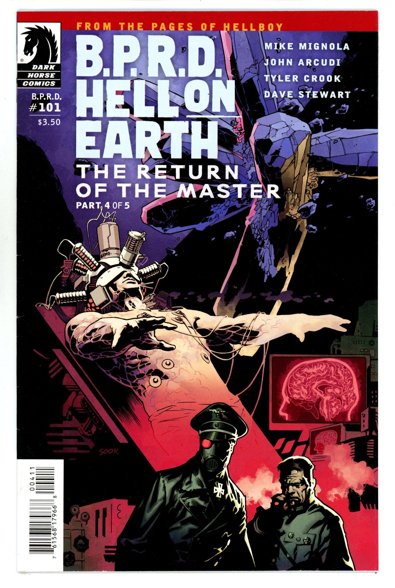 B.P.R.D. Hell on Earth: The Return of the Master 4 Mid Grade (2012) 