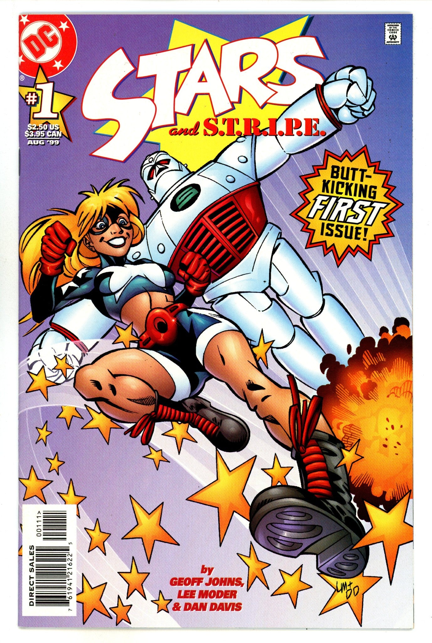 Stars and S.T.R.I.P.E. 1 VF+ (8.5) (1999) 