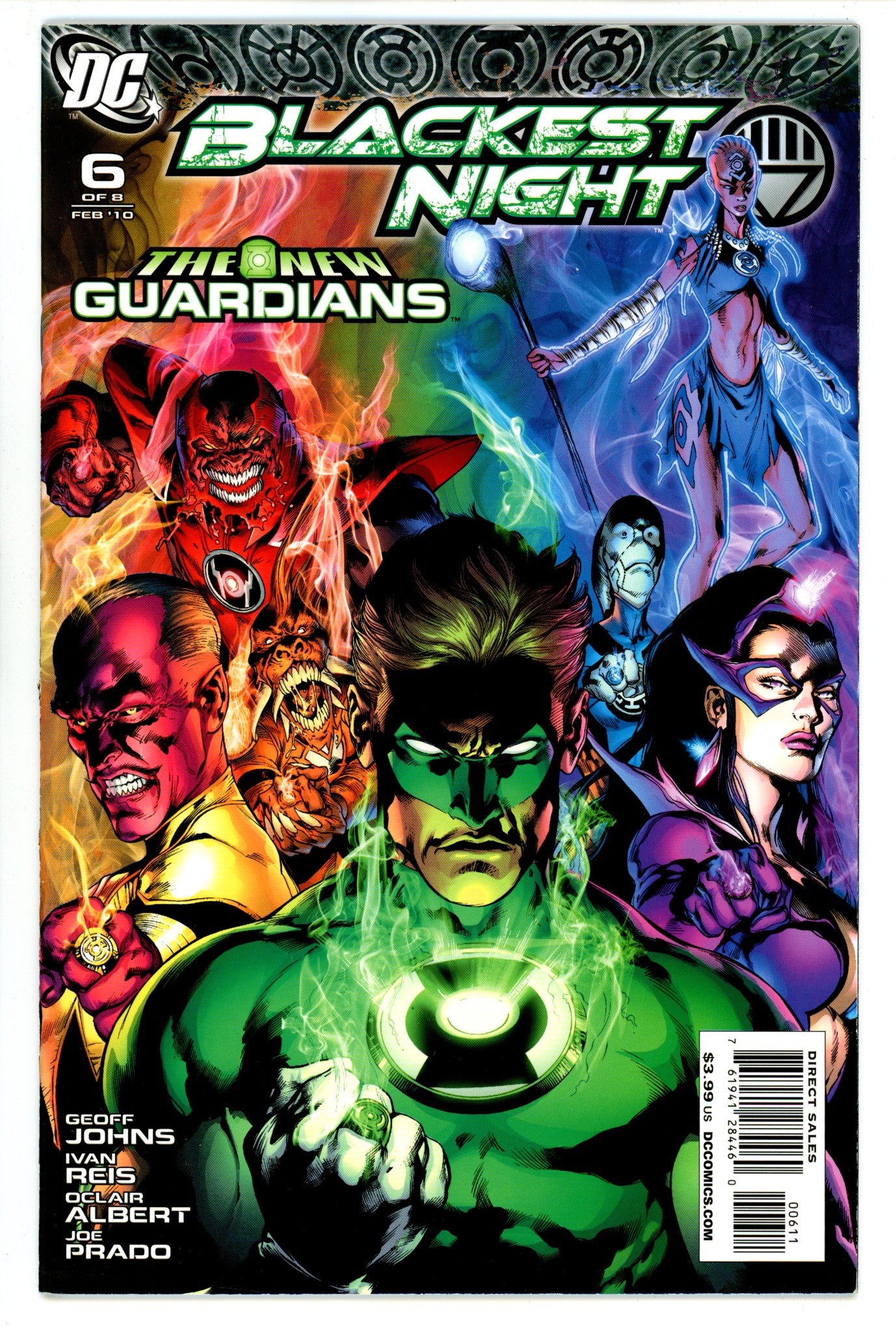 Blackest Night  6  High Grade  (2010)   