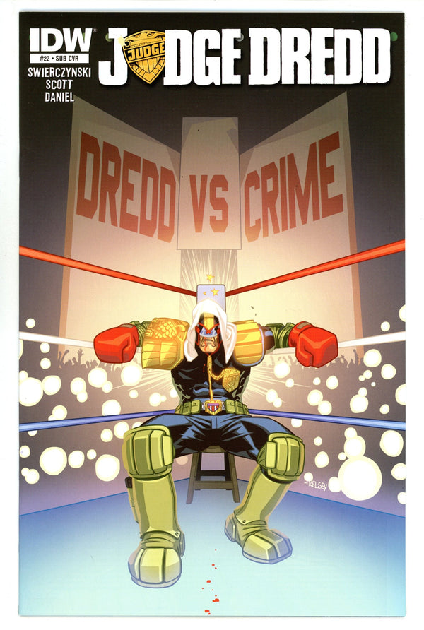 Judge Dredd Vol 4 22 High Grade (2014) Shannon Variant