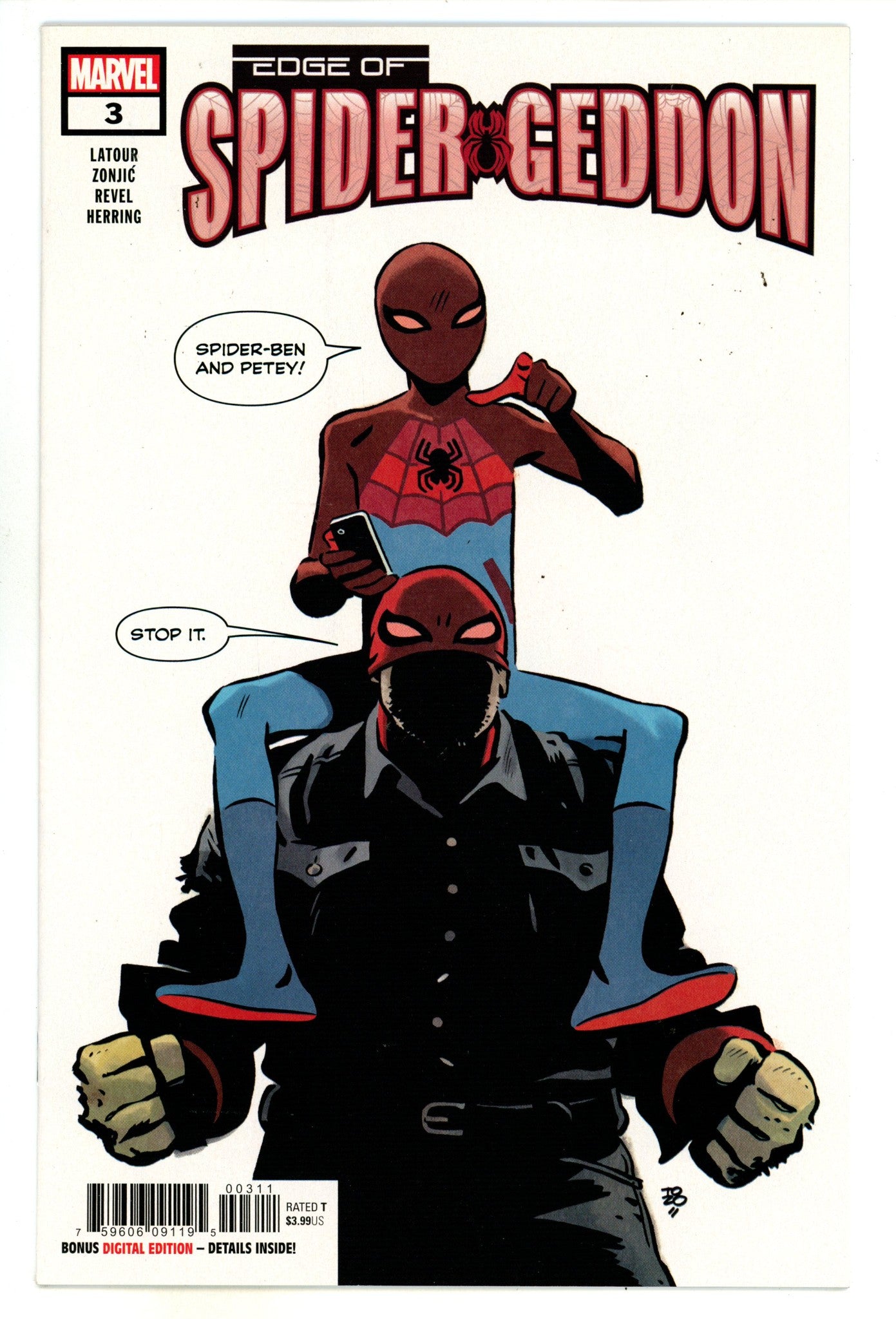 Edge of Spider-Geddon 3 High Grade (2018) 