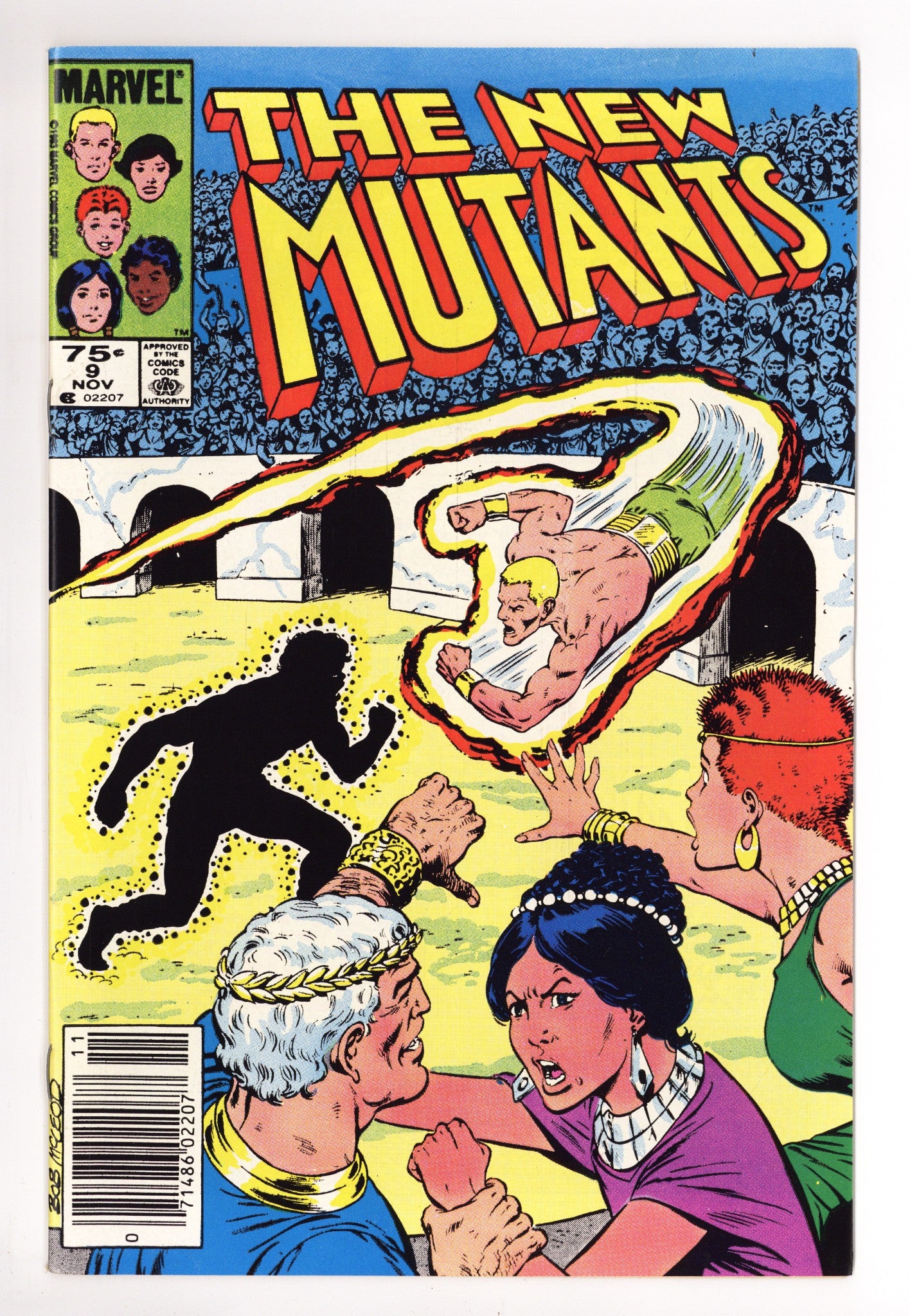 The New Mutants Vol 1 9 VF/NM (9.0) (1983) Canadian Price Variant 