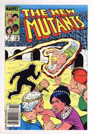 The New Mutants Vol 1 9 VF/NM (9.0) (1983) Canadian Price Variant