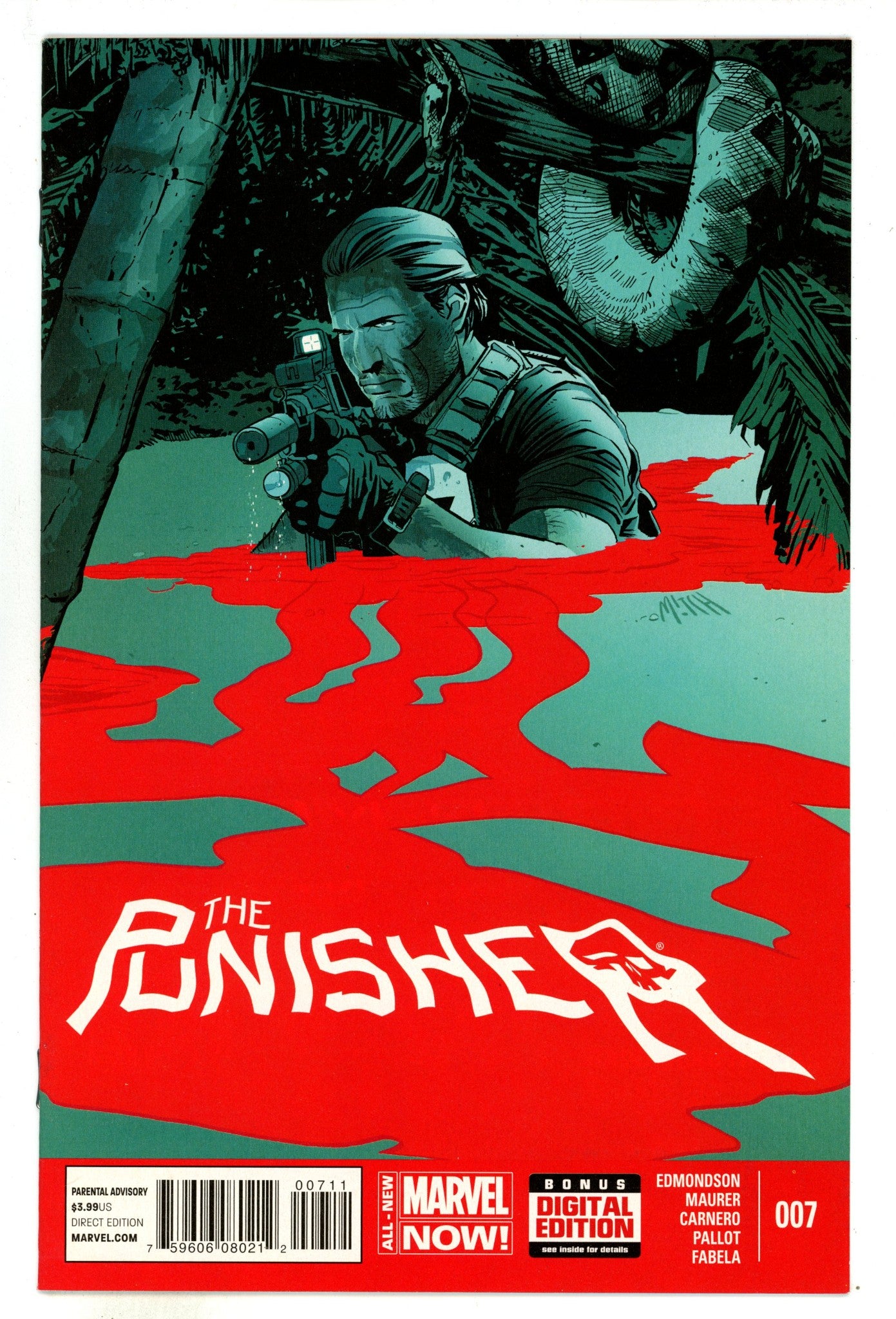 The Punisher Vol 10 7 High Grade (2014) 