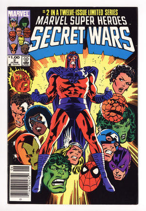 Marvel Super-Heroes Secret Wars 2 FN/VF (7.0) (1984) Canadian Price Variant 