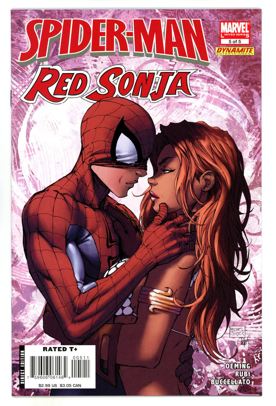 Spider-Man / Red Sonja  5  NM- (9.2)  (2008)  