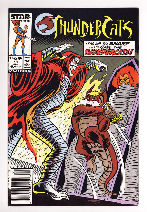 Thundercats 13 NM- (9.2) (1987) Newsstand