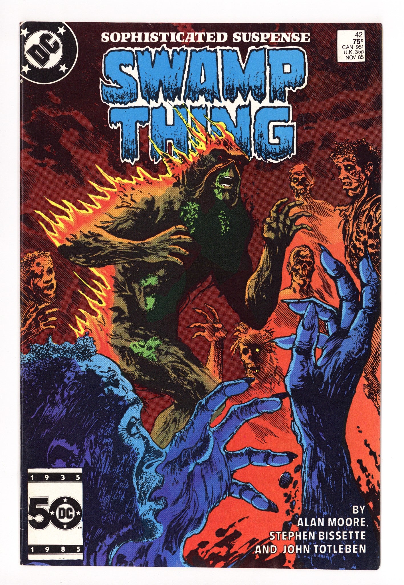 Swamp Thing Vol 2 42 Mid Grade (1985) 