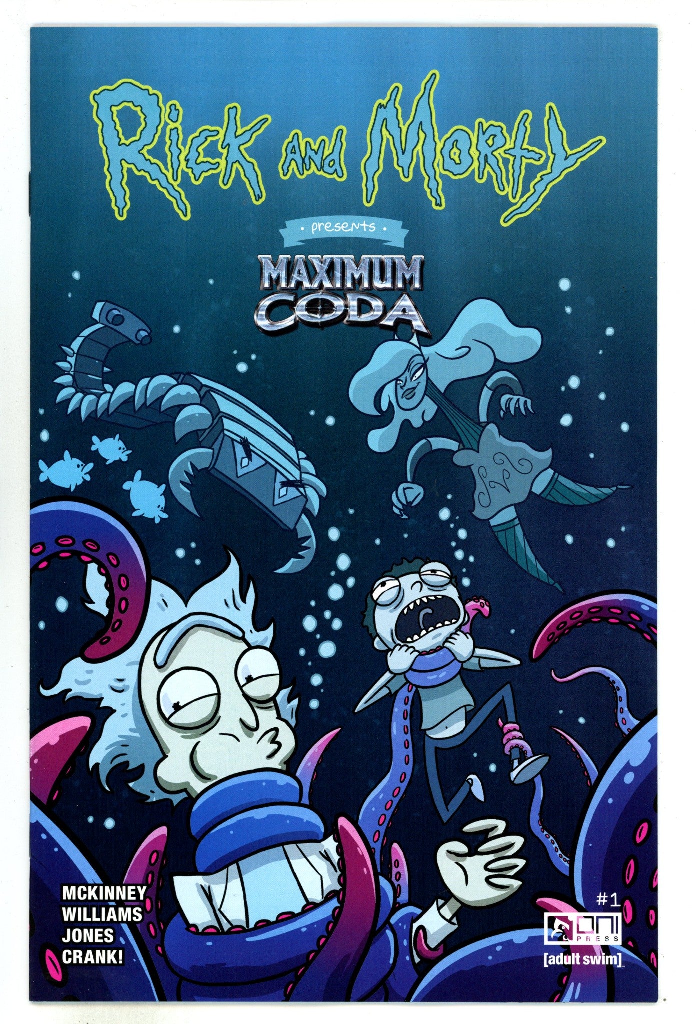 Rick And Morty Presents Maximum Coda 1 Wucinich Variant (2024)