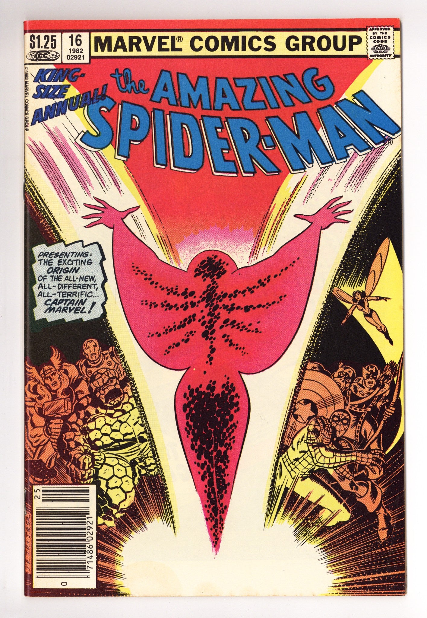 The Amazing Spider-Man Annual Vol 1 16 FN (6.0) (1982) Canadian Price Variant 