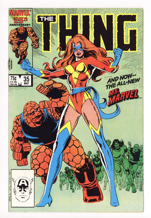 The Thing Vol 1 35 Mid Grade (1986)