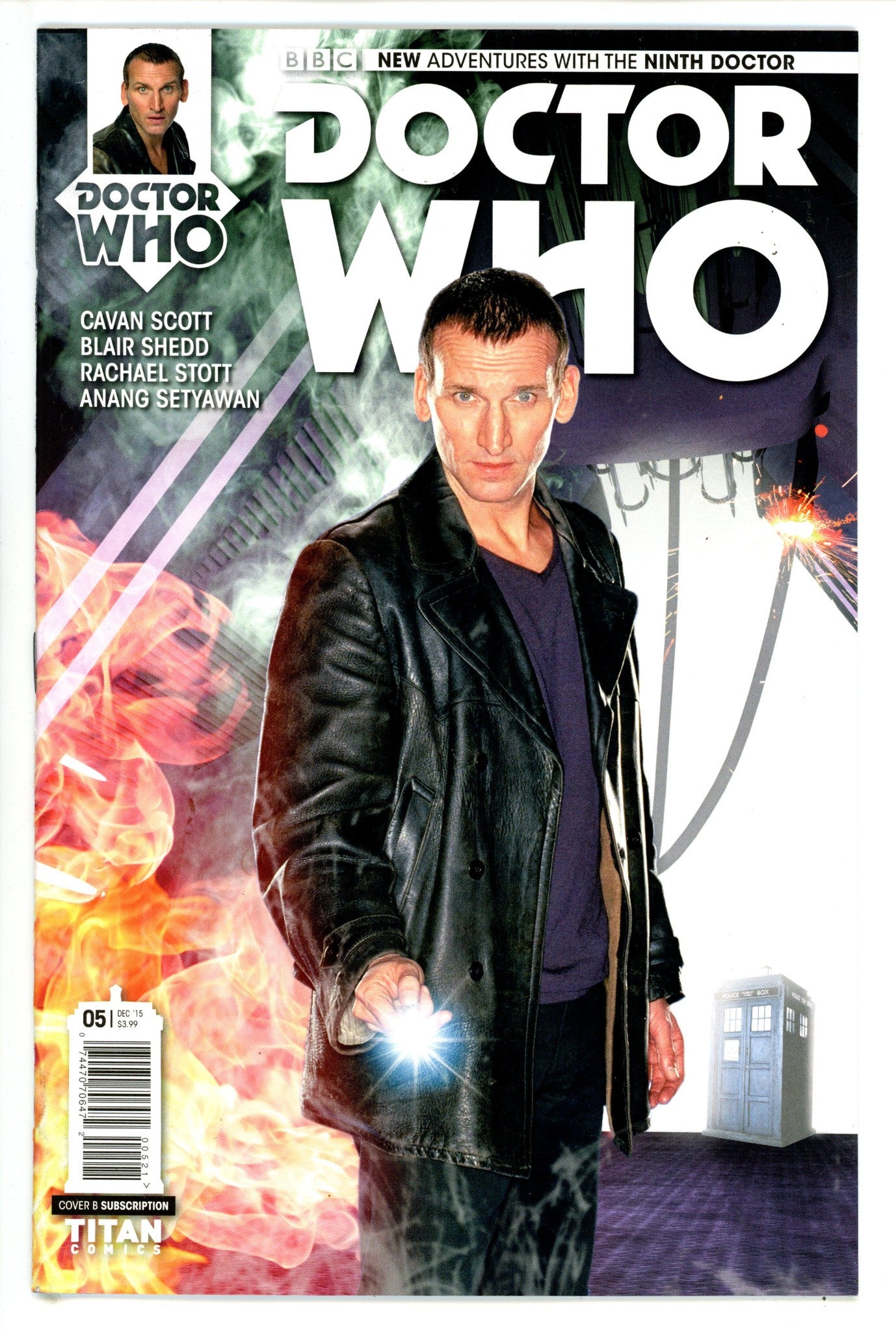 Doctor Who: New Adventures With the Ninth Doctor 5 Photo Variant (2015)