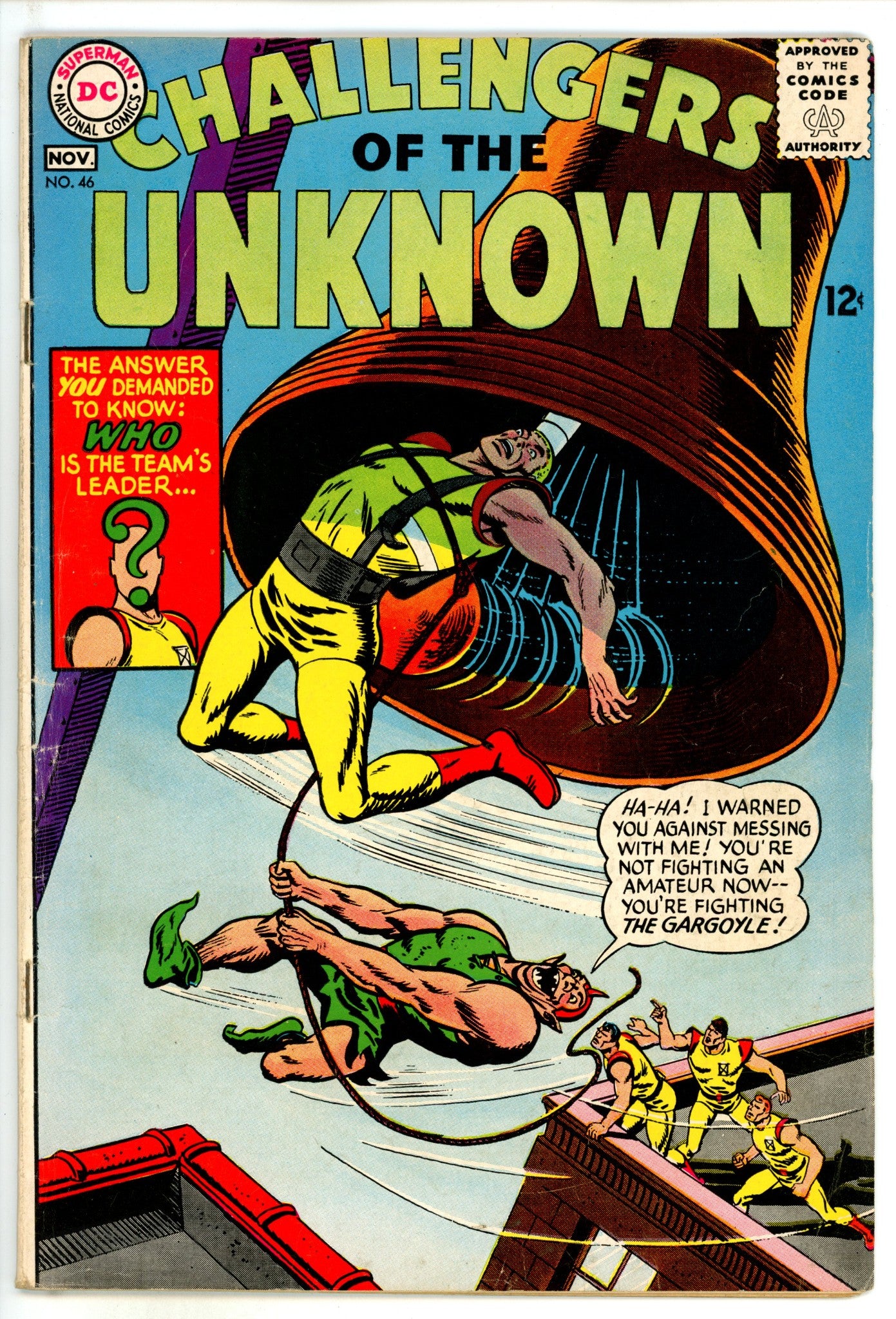 Challengers of the Unknown Vol 1 46 VG+ (4.5) (1965) 