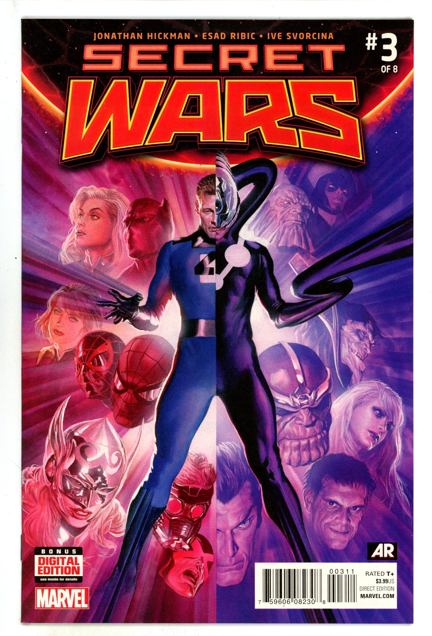 Secret Wars Vol 1 3 High Grade (2015) 