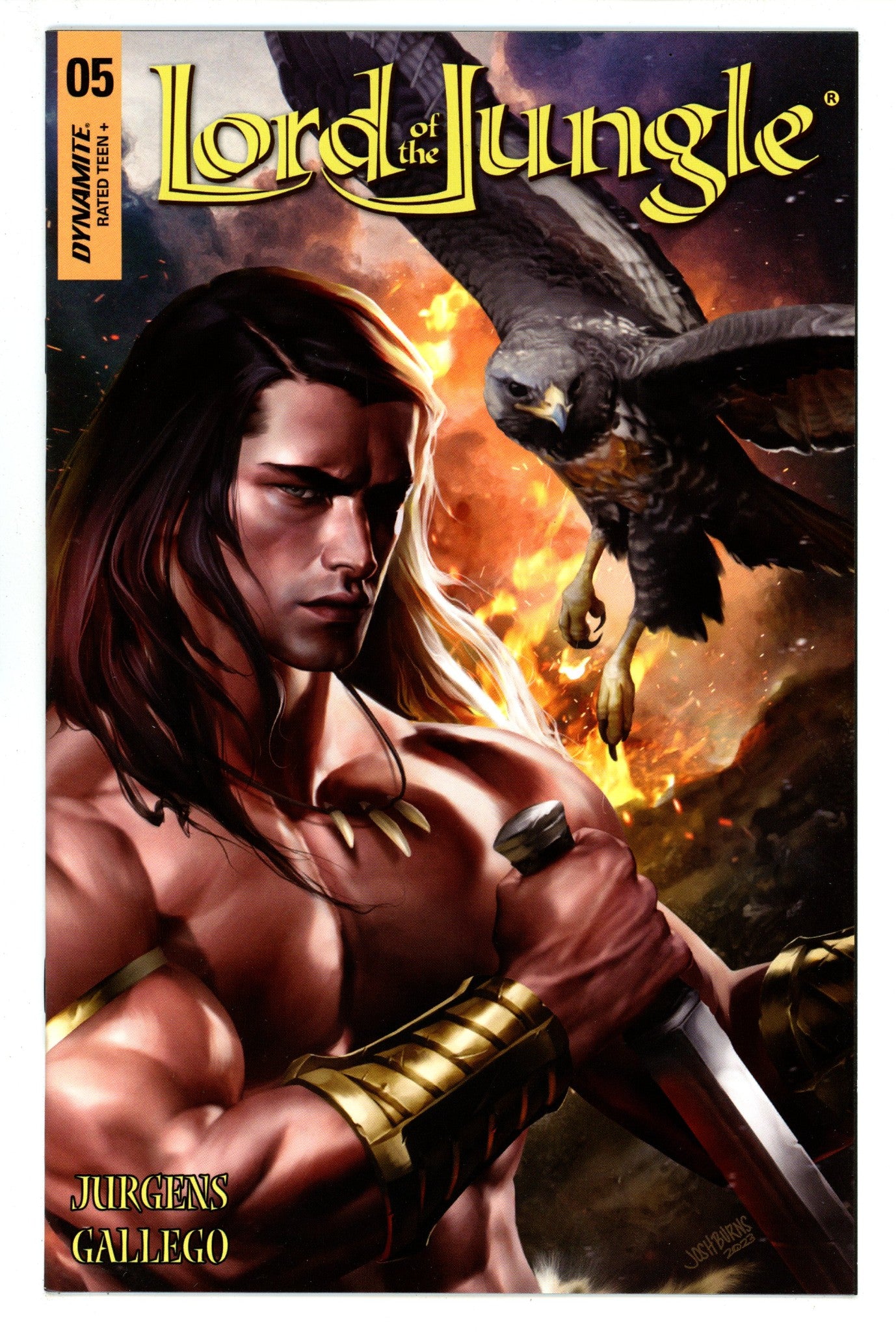 Lord of the Jungle Vol 2 5 High Grade (2023) Burns Variant 