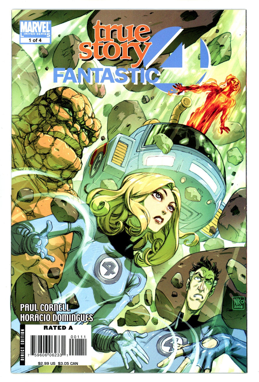 Fantastic Four: True Story 1 High Grade (2008) 