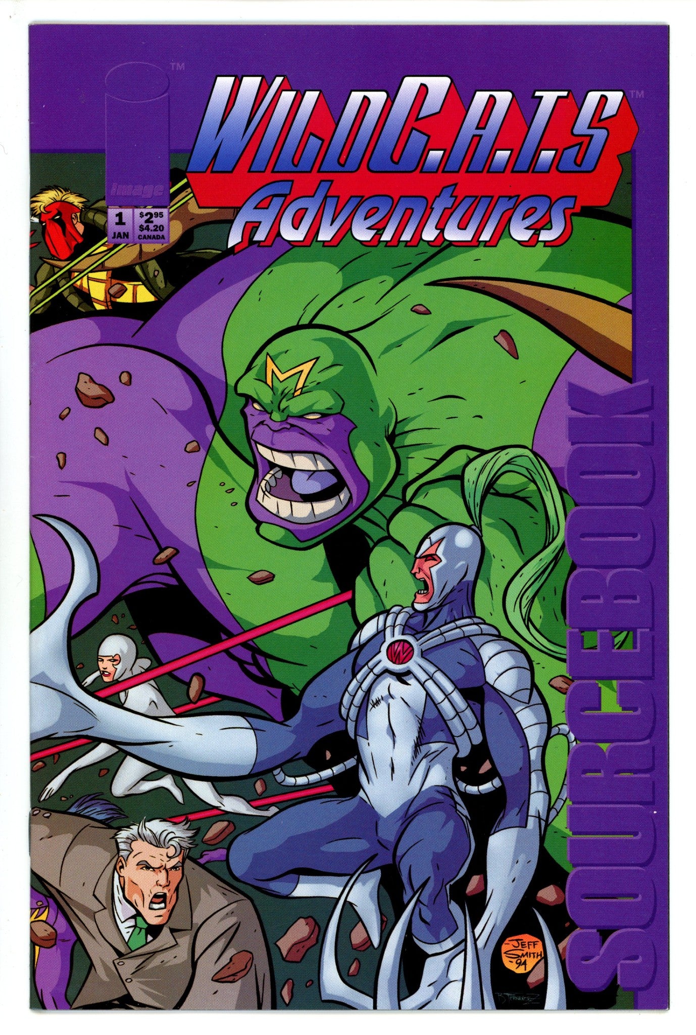 WildC.A.T.S Adventures Sourcebook 1 (1995)