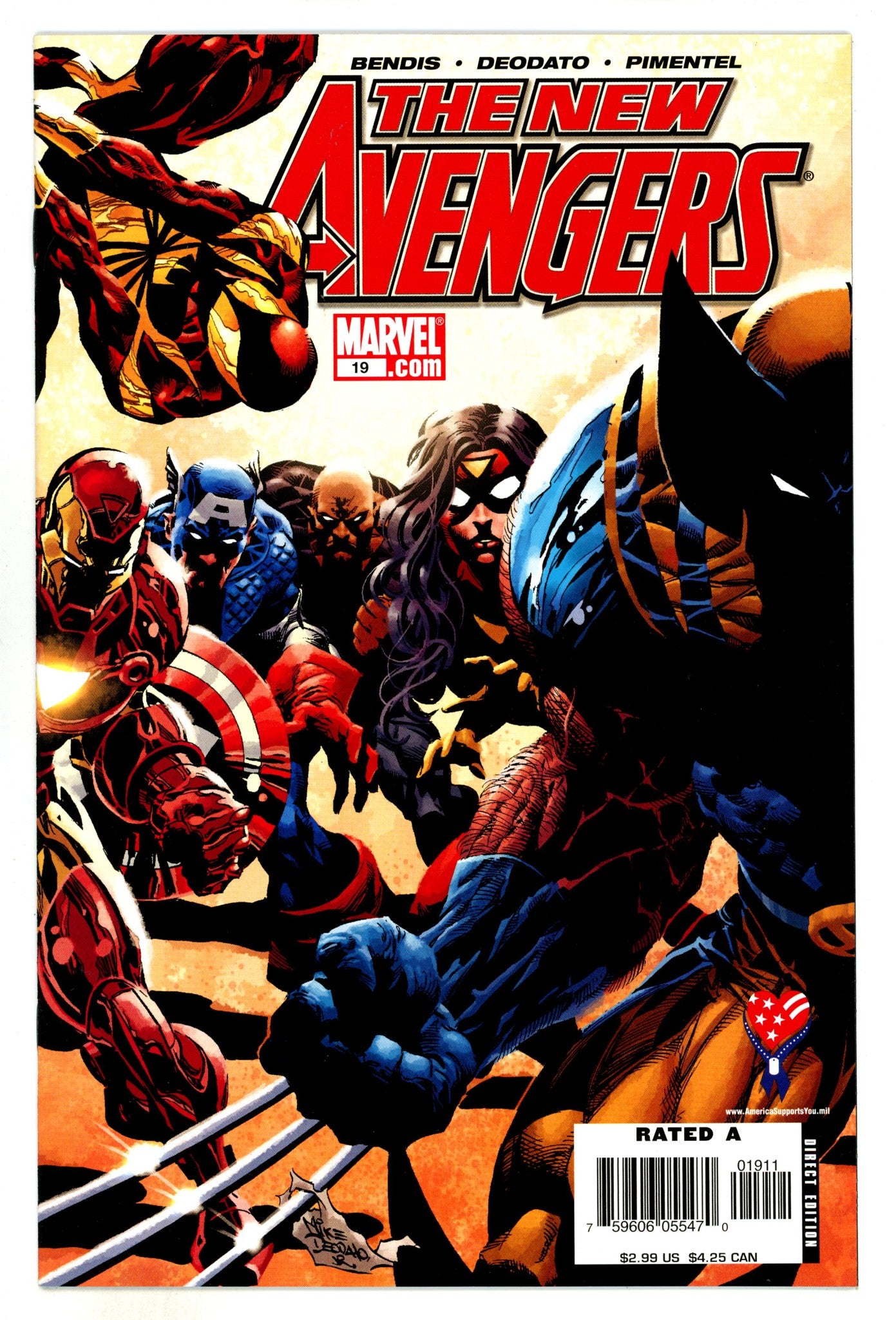 New Avengers Vol 1 19  High Grade  (2006)  