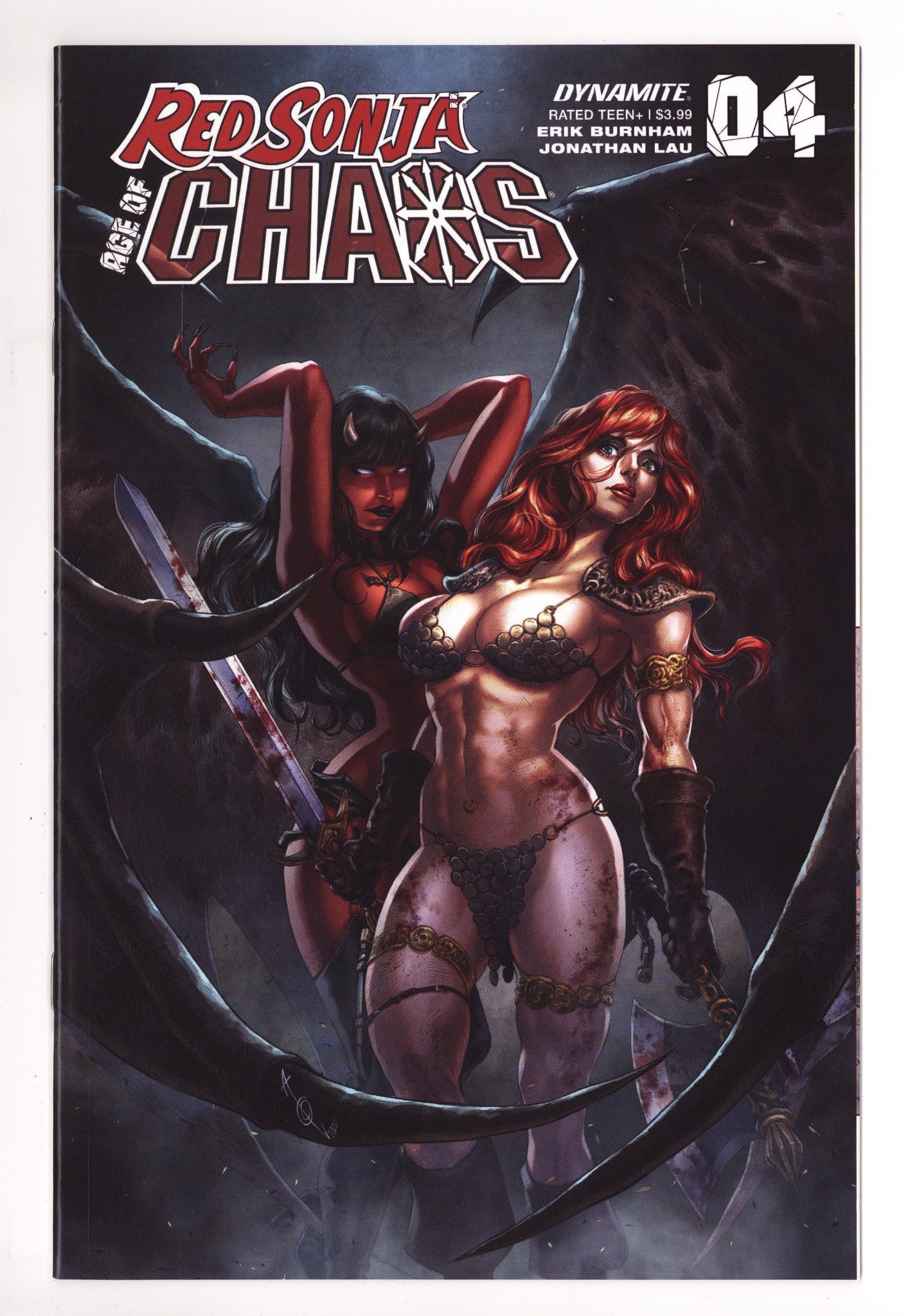 Red Sonja: Age of Chaos 4 High Grade (2020) Quah Variant 