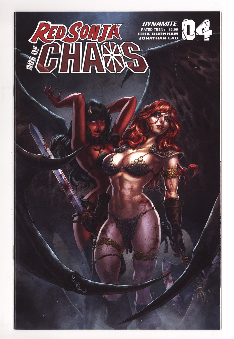 Red Sonja: Age of Chaos 4 High Grade (2020) Quah Variant 