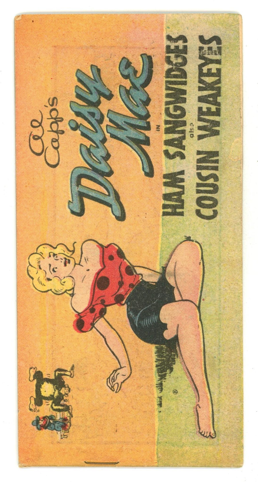 Al Capp's Daisy Mae in Ham Sangwidges also Cousin Weakeyes Oxydol [nn] FN/VF (7.0) (1950) 