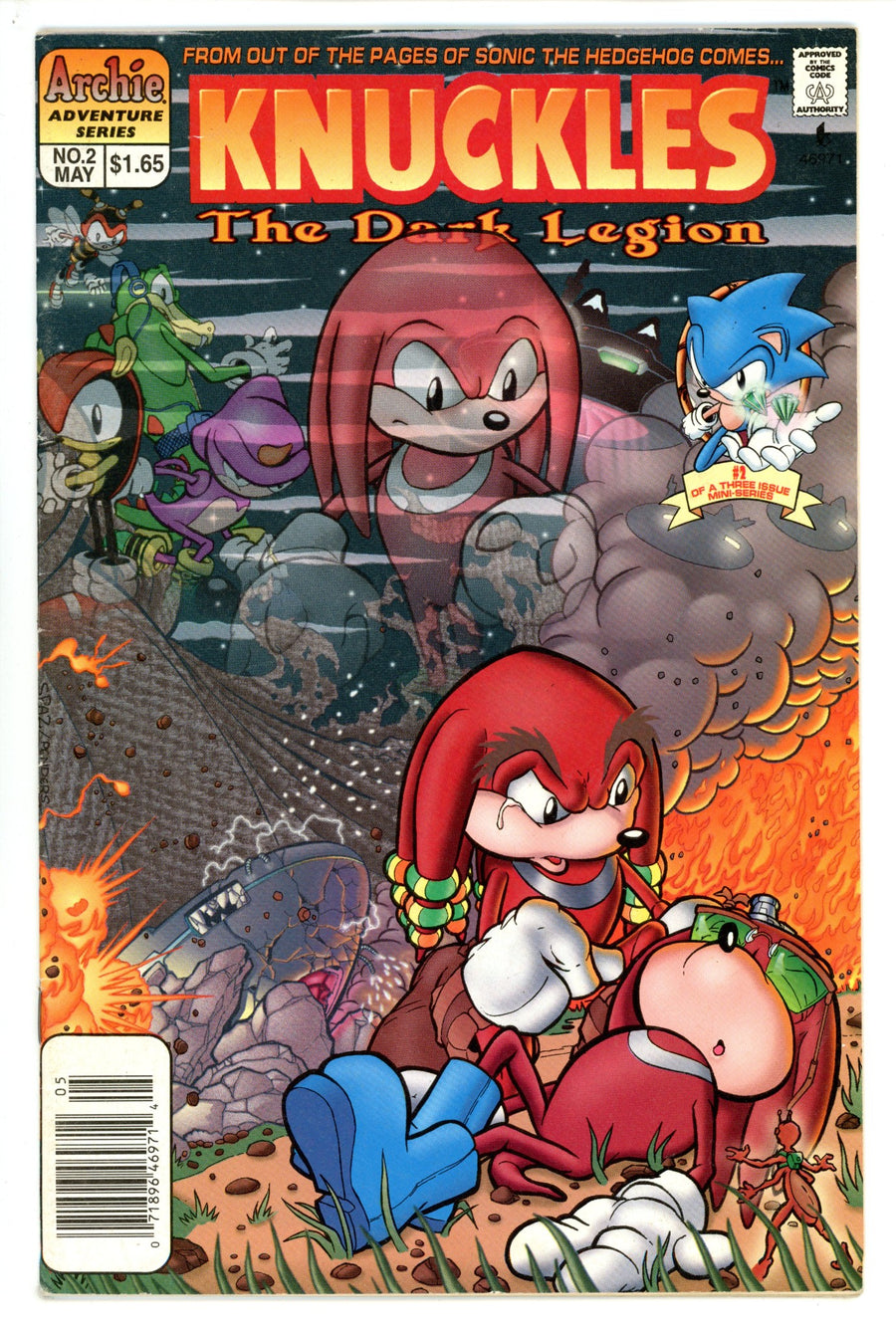 Knuckles the Echidna 2 Canadian Variant GD/VG (1997)