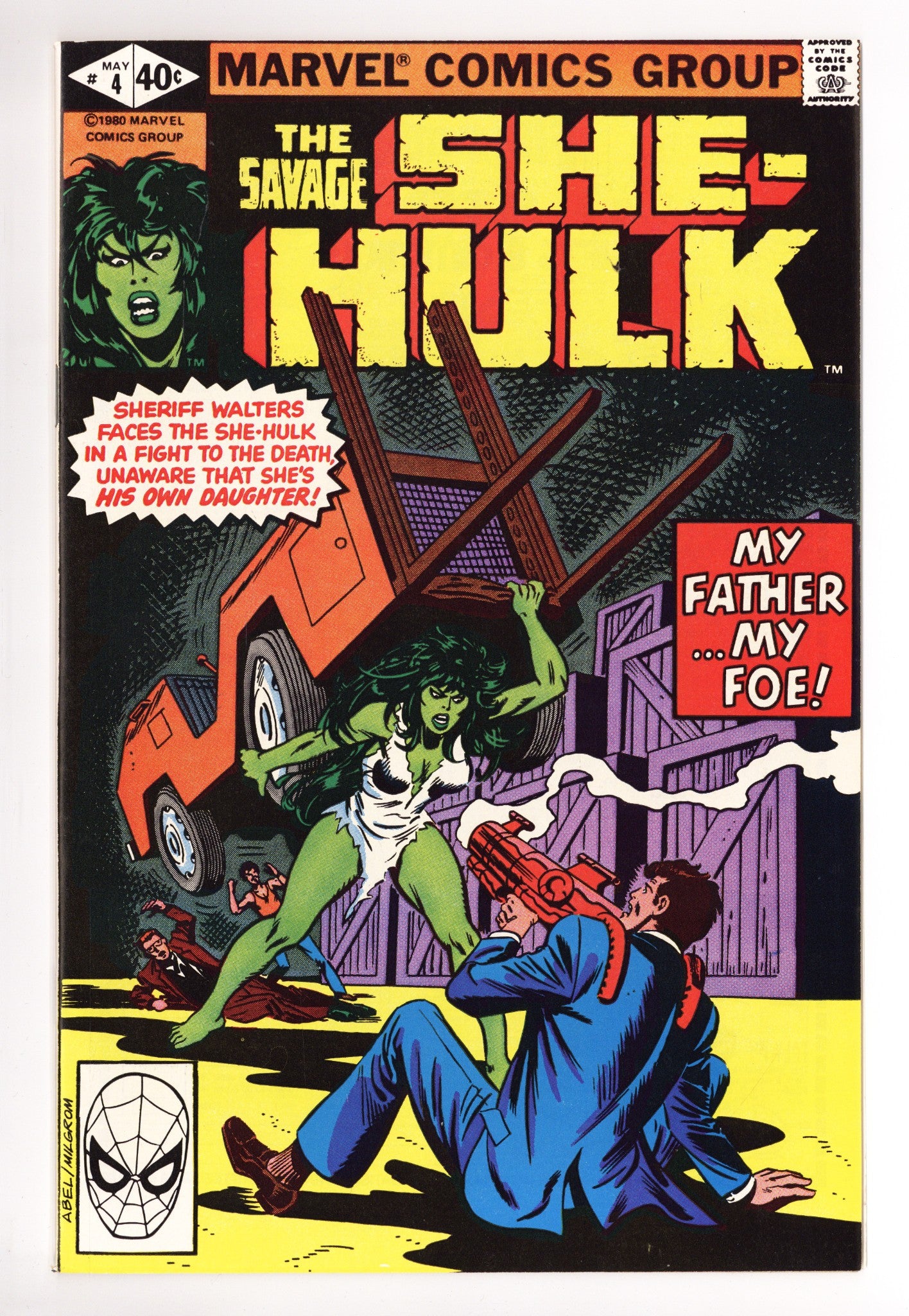 The Savage She-Hulk 4 NM- (9.2) (1980) 