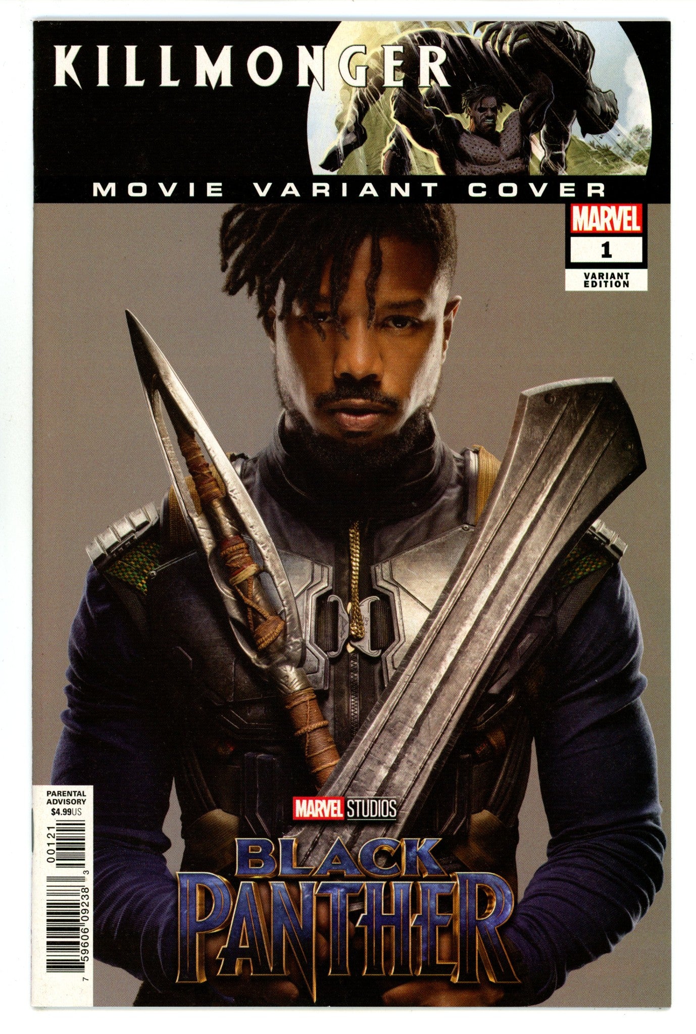 Killmonger 1 NM (9.4) (2019) Photo Incentive Variant 