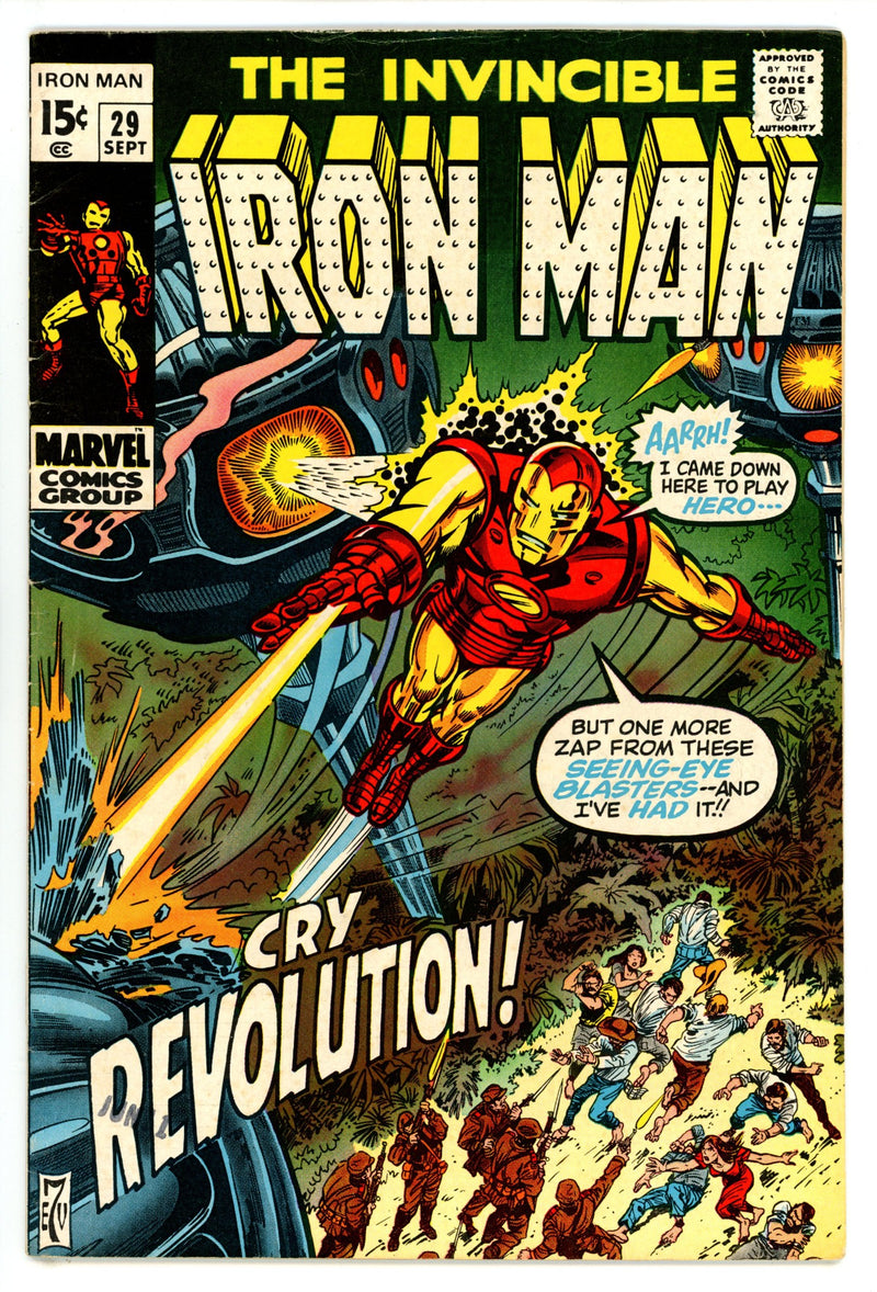 Iron Man Vol 1 29 FN+ (6.5) (1970) 