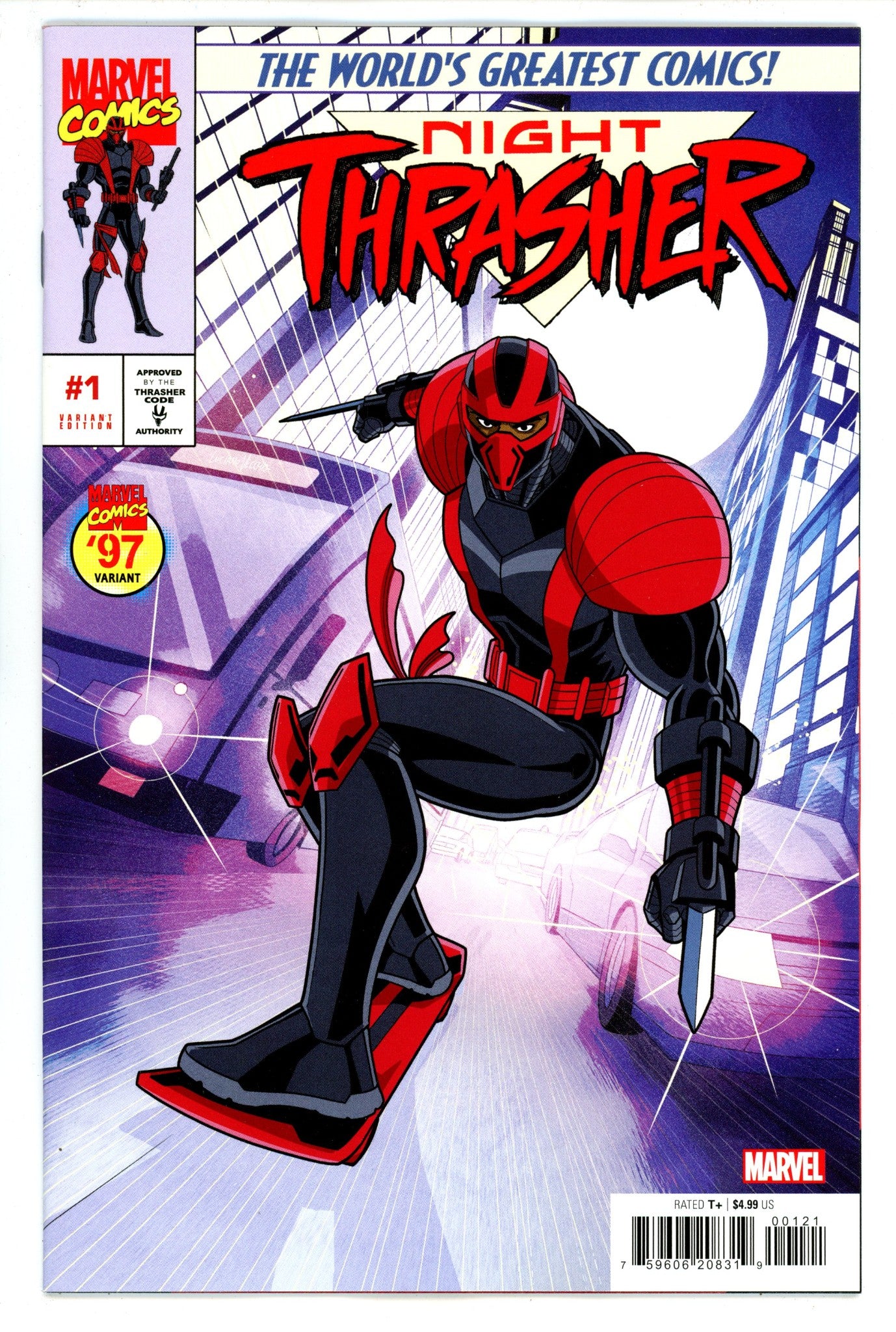Night Thrasher Vol 2 1 Vecchio Variant (2024)