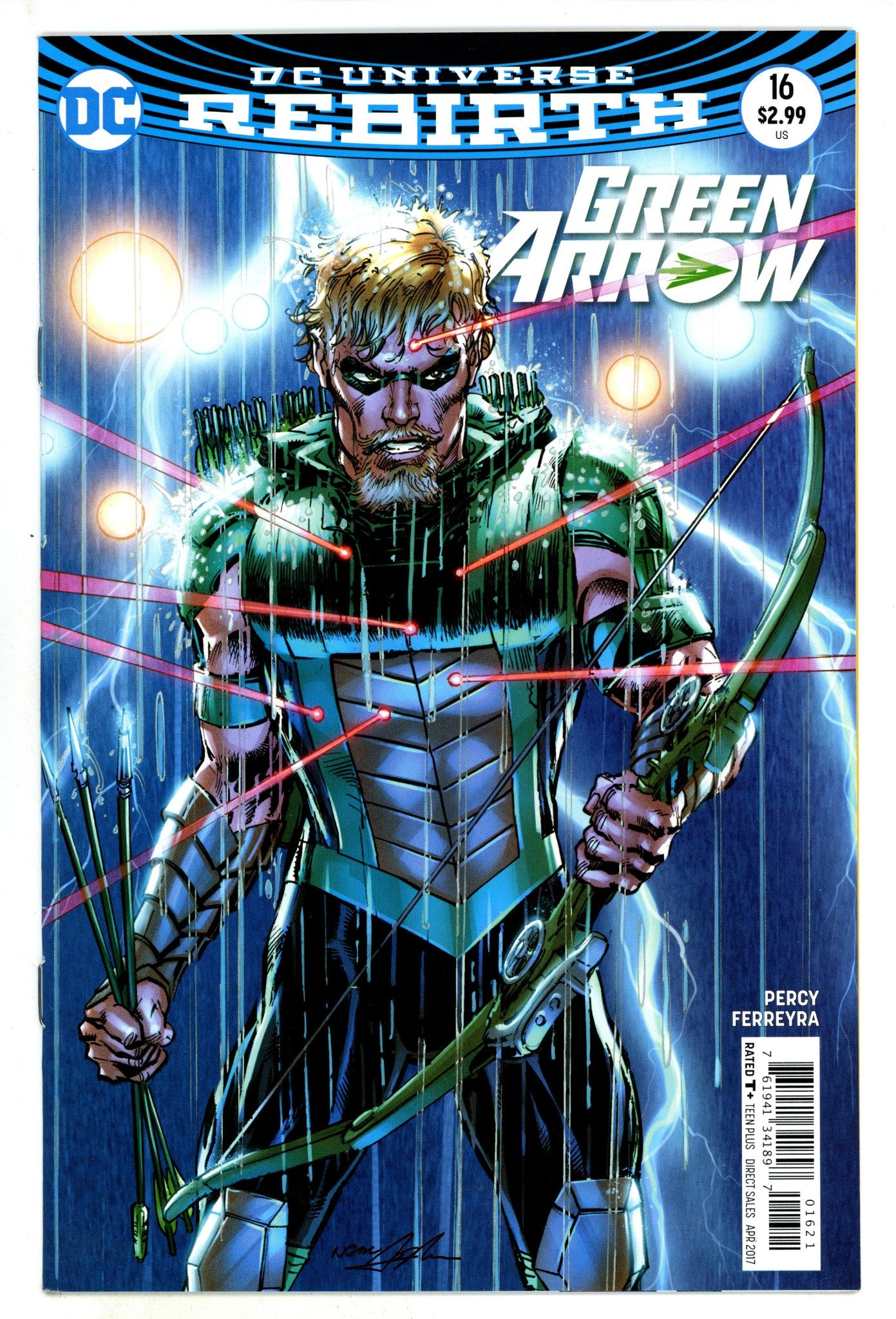 Green Arrow Vol 6 16 High Grade (2017) Adams Variant 
