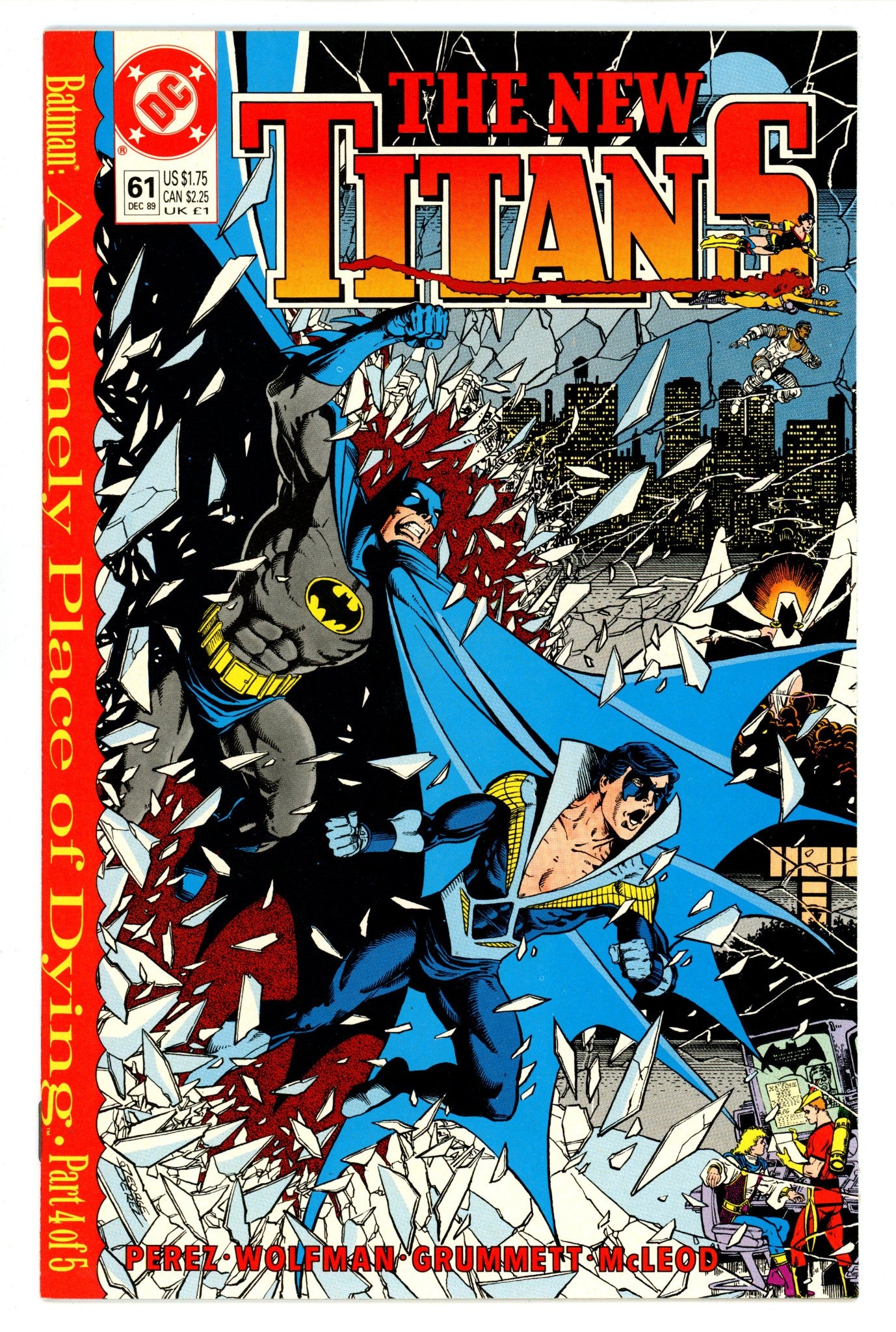The New Titans 61 High Grade (1989) 