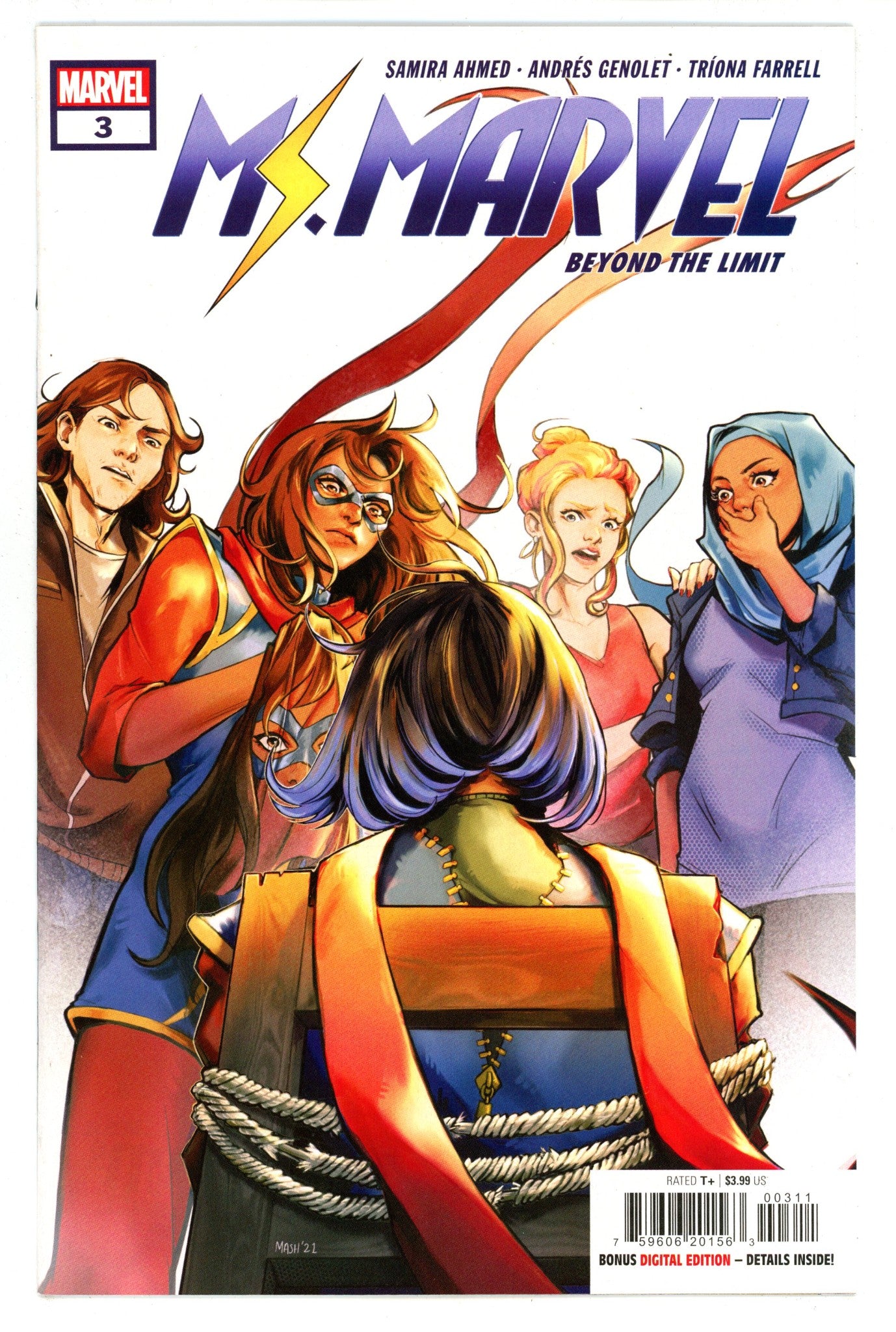 Ms. Marvel: Beyond the Limit 3 High Grade (2022) 