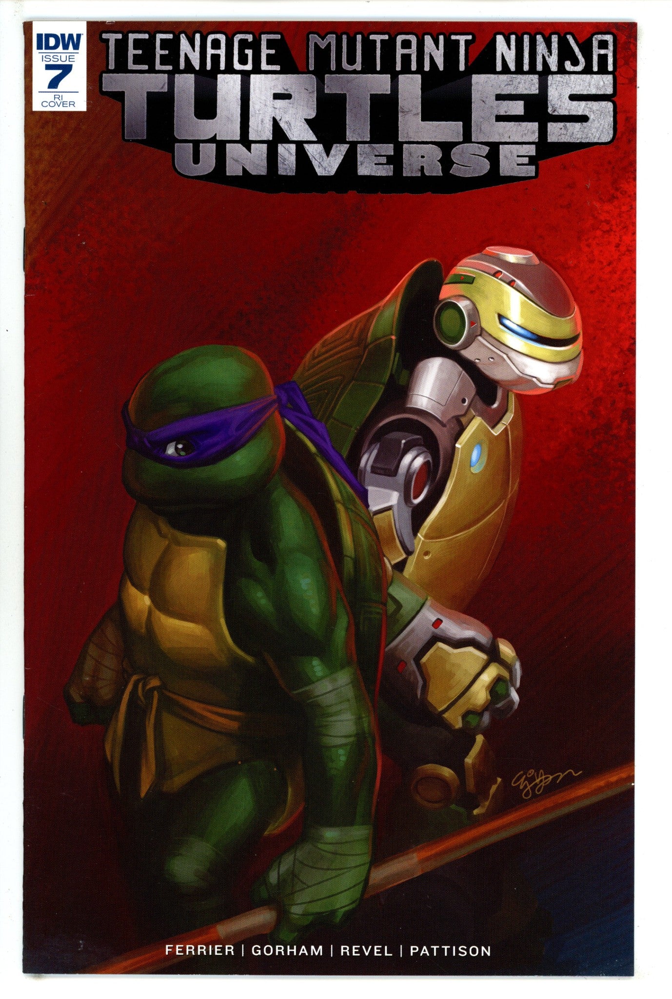 Teenage Mutant Ninja Turtles Universe 7 Su Incentive Variant VF/NM (2017)