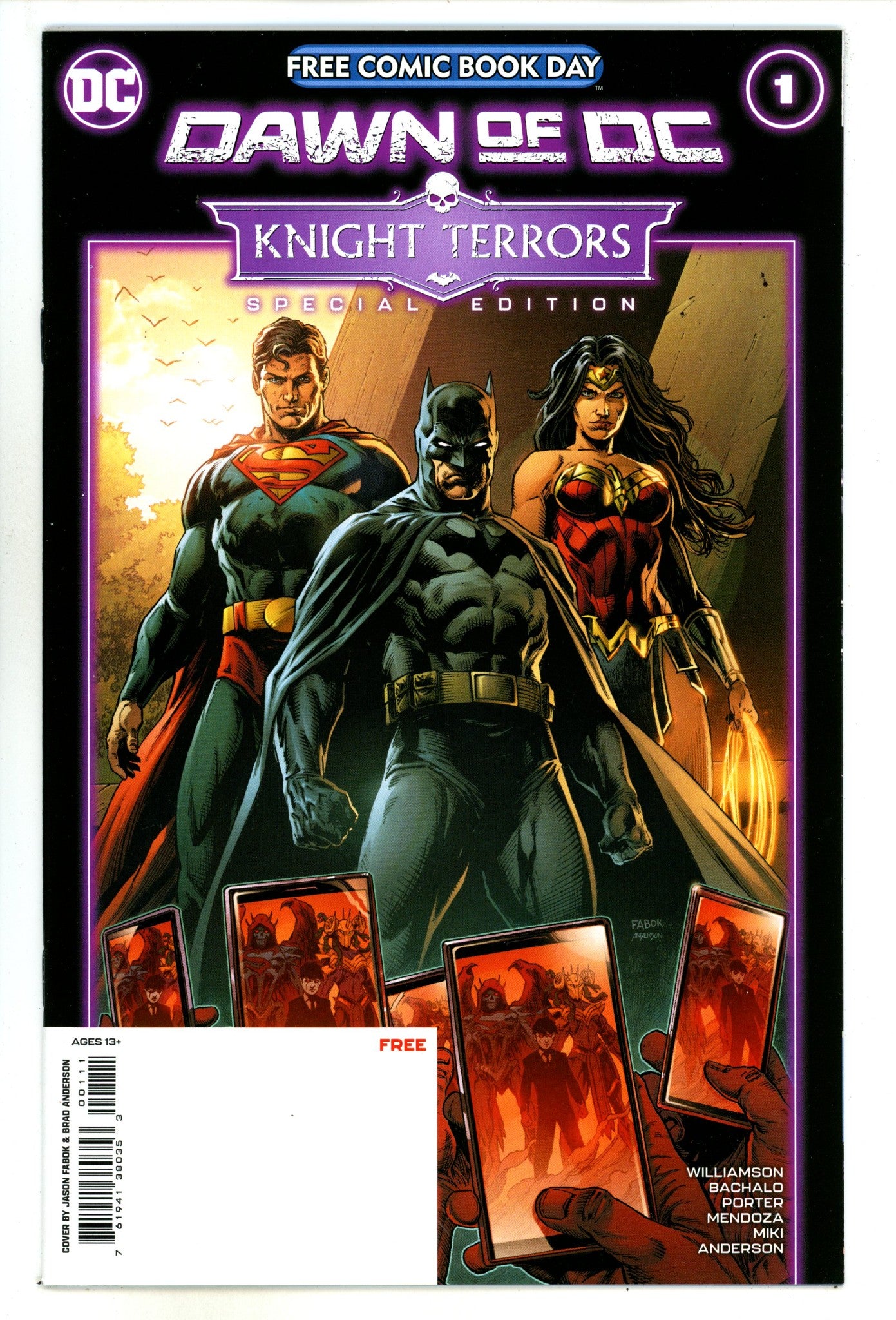 Dawn of DC Knight Terrors FCBD Special Edition 2023 1 High Grade (2023) 