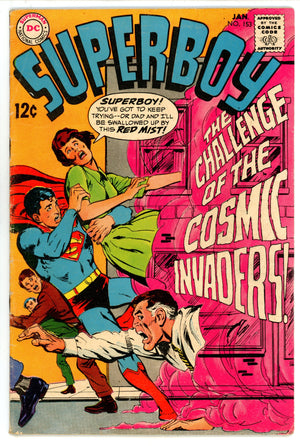 Superboy Vol 1 153 VG (4.0) (1969)