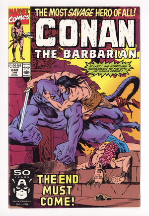 Conan the Barbarian Vol 1 240 Mid Grade (1991)