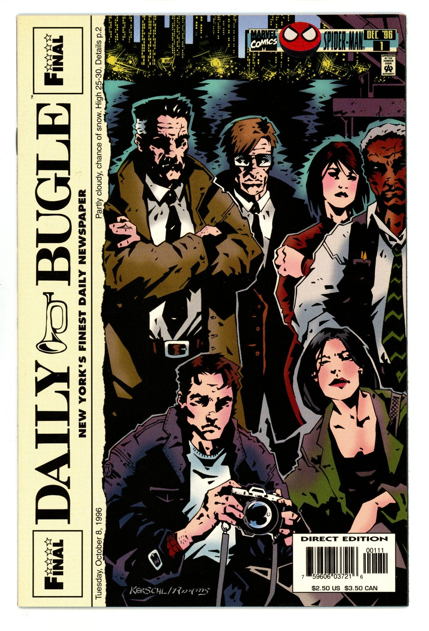 Daily Bugle  1  High Grade  (1996)  