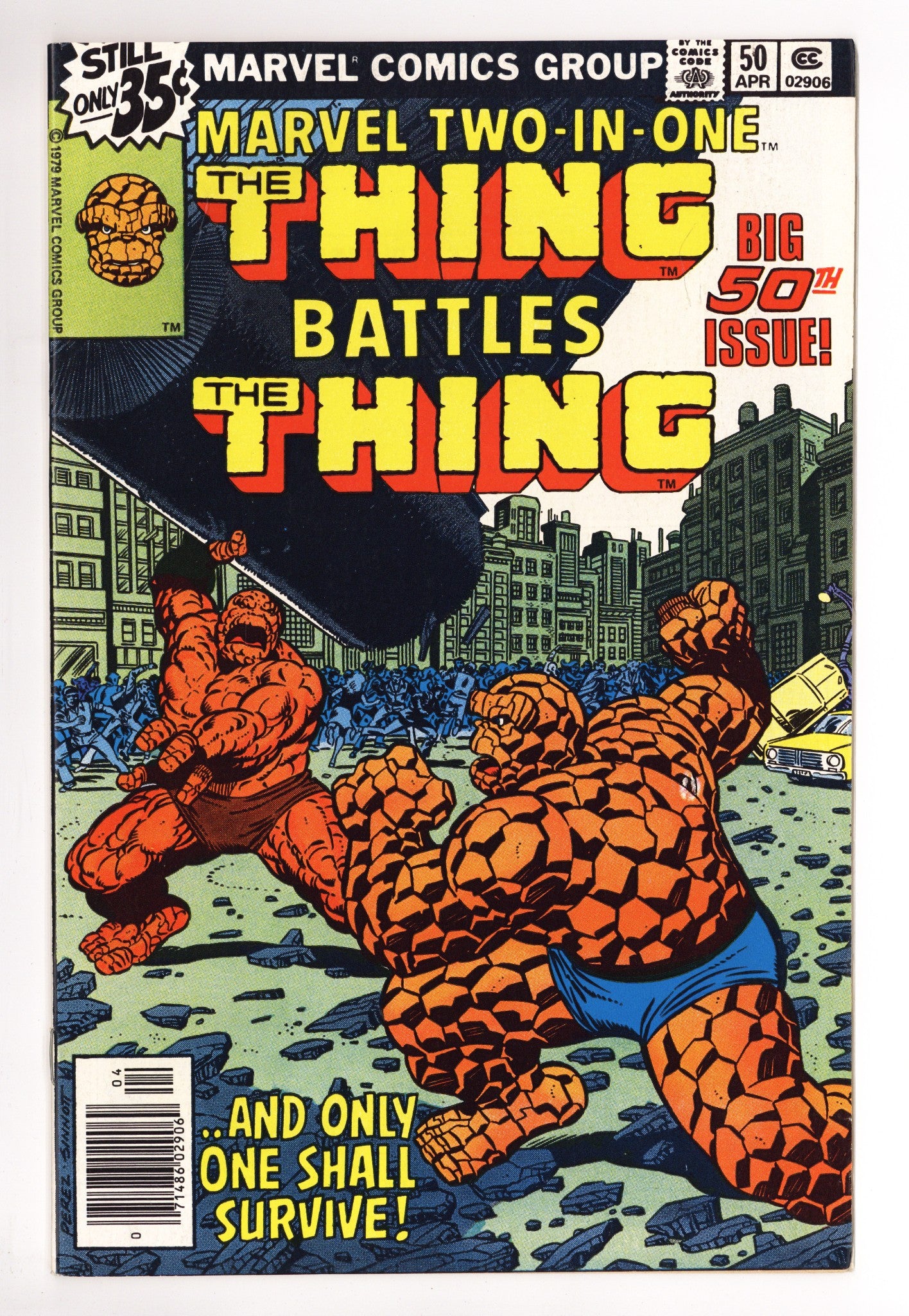 Marvel Two-in-One Vol 1 50 Mid Grade (1979) 