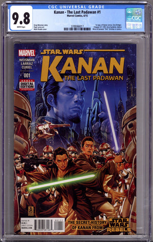 Kanan the Last Padawan 1 CGC 9.8 (NM/M) (2015)